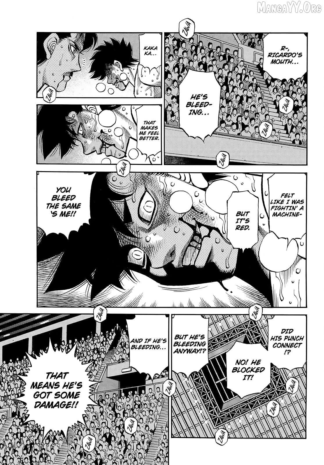 Hajime no Ippo Chapter 1512 - page 4