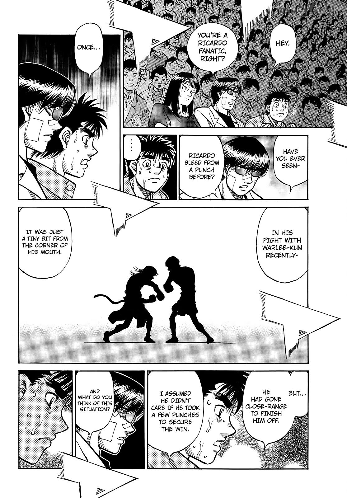 Hajime no Ippo Chapter 1512 - page 6