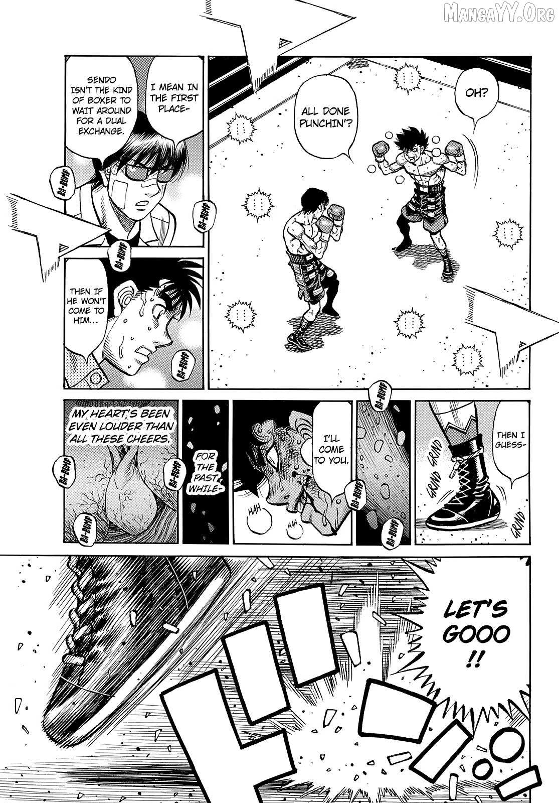 Hajime no Ippo Chapter 1512 - page 9