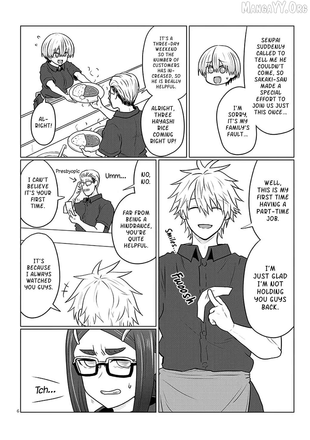Uzaki-chan wa Asobitai! Chapter 130 - page 6