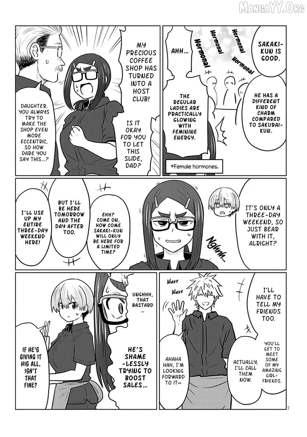 Uzaki-chan wa Asobitai! Chapter 130 - page 7