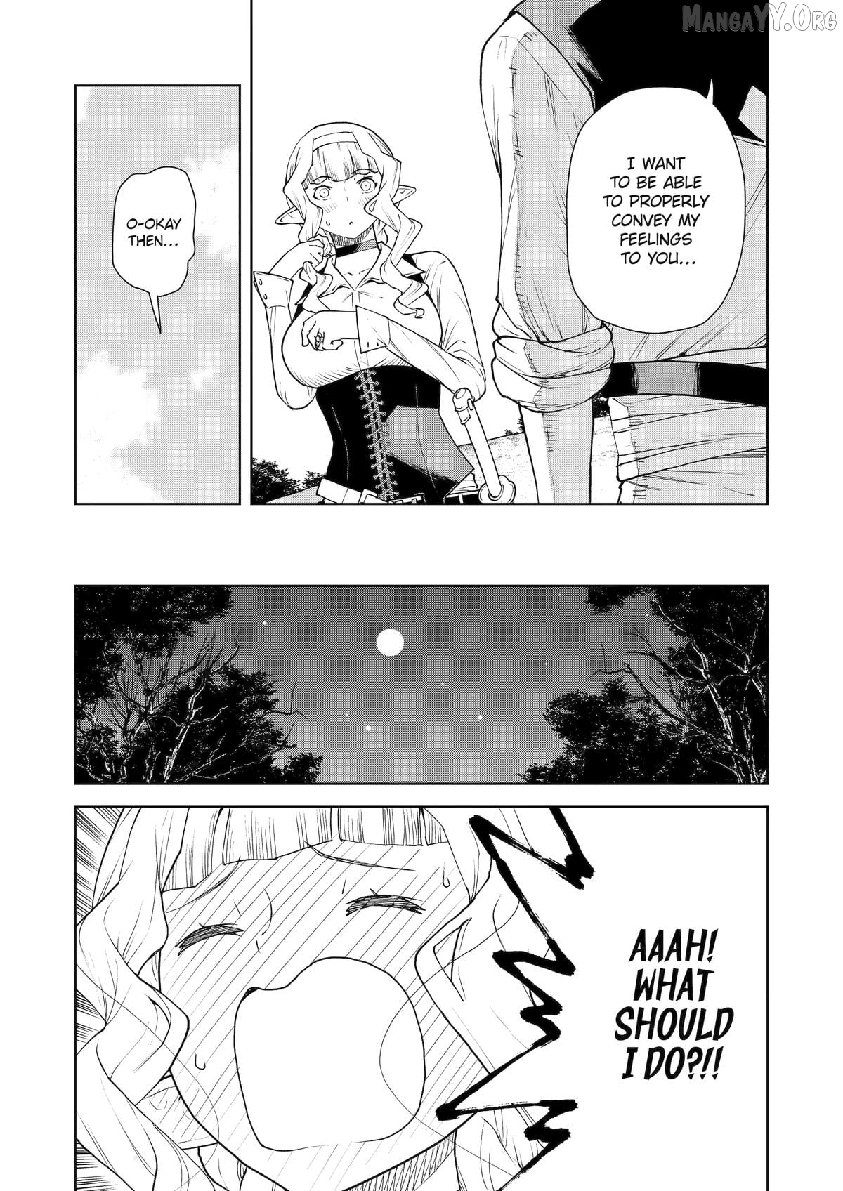 Even The Captain Knight, Miss Elf, Wants To Be A Maiden. Chapter 48 - page 3