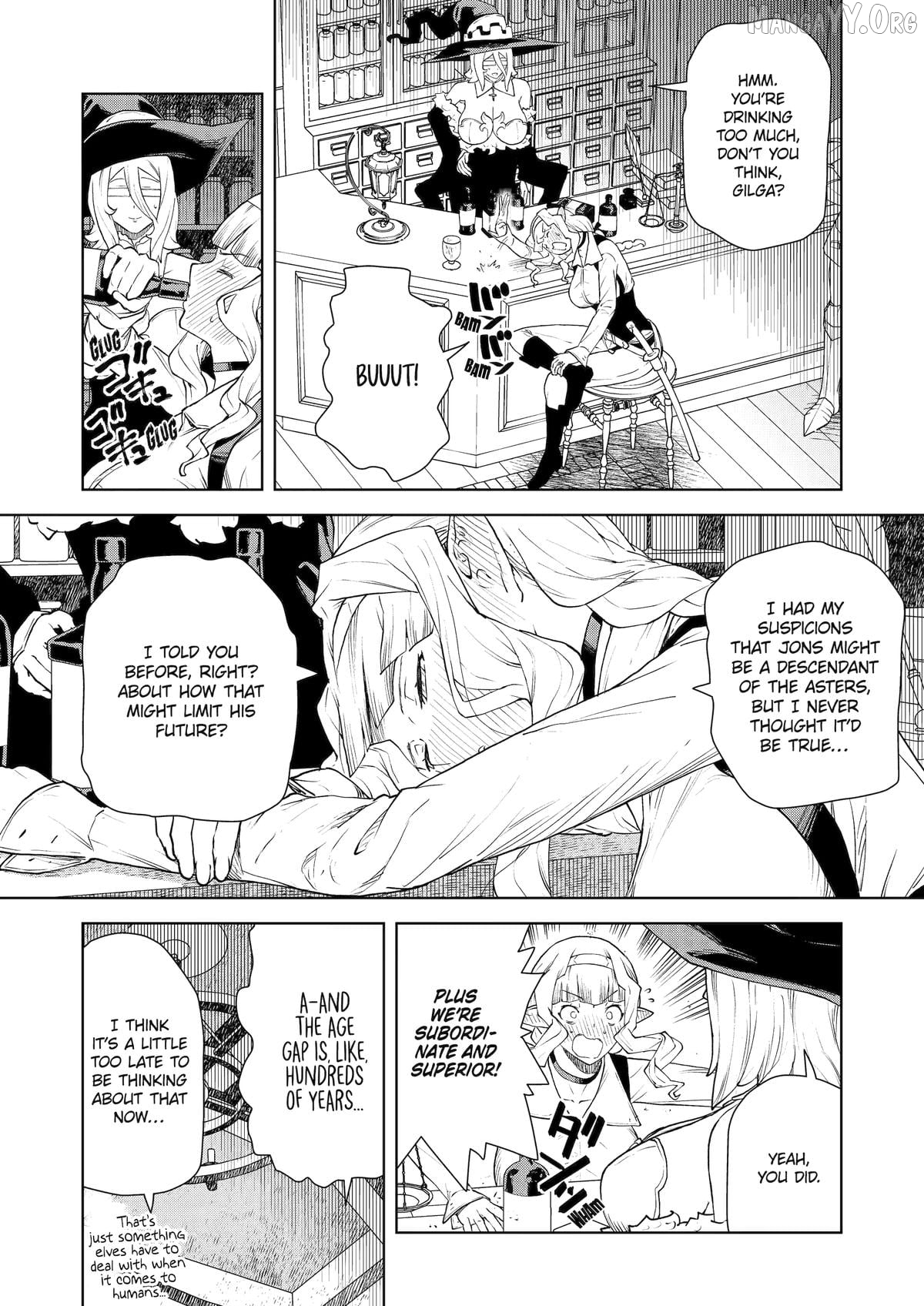 Even The Captain Knight, Miss Elf, Wants To Be A Maiden. Chapter 48 - page 4