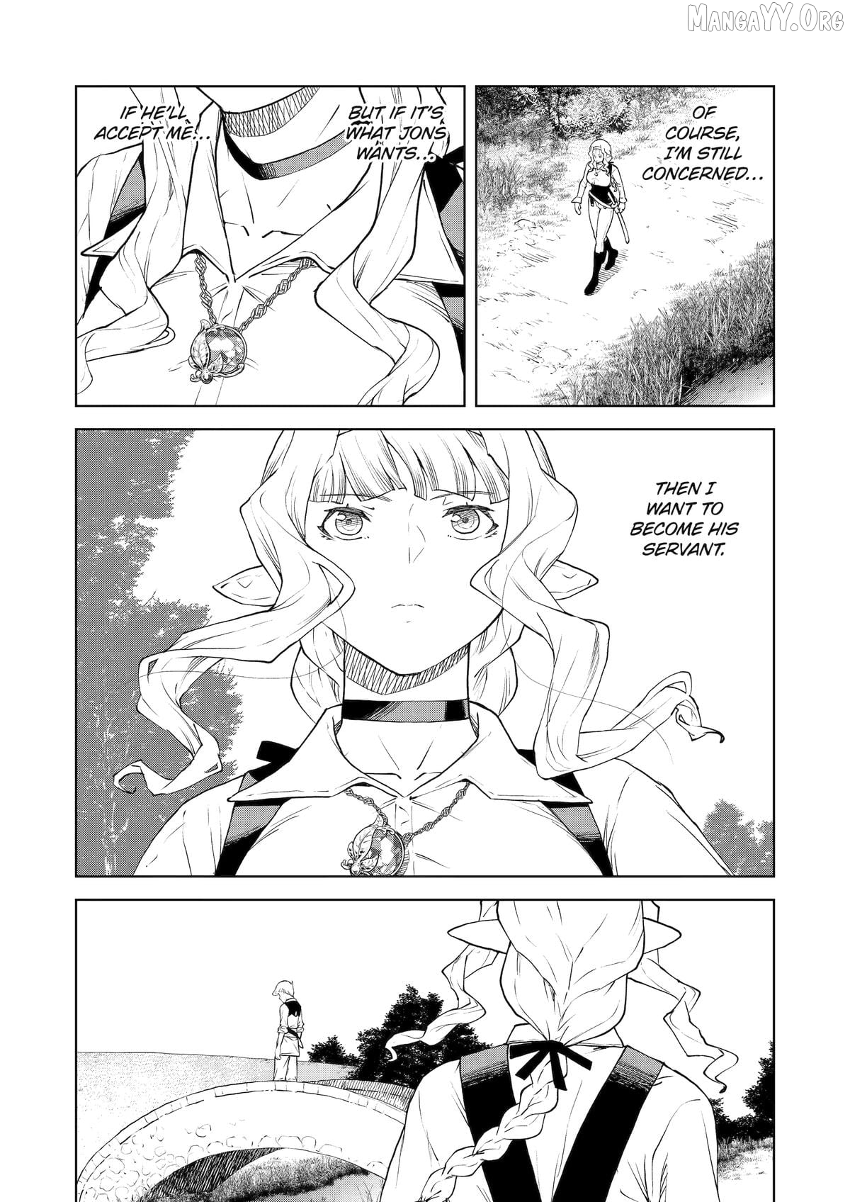 Even The Captain Knight, Miss Elf, Wants To Be A Maiden. Chapter 48 - page 9