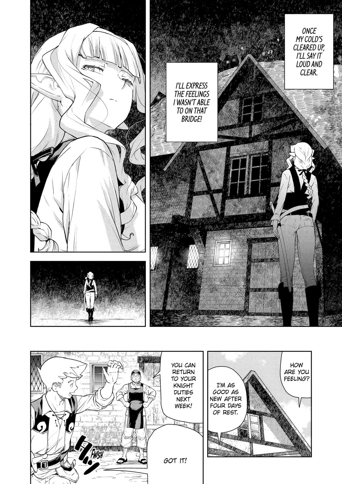 Even The Captain Knight, Miss Elf, Wants To Be A Maiden. Chapter 49 - page 2