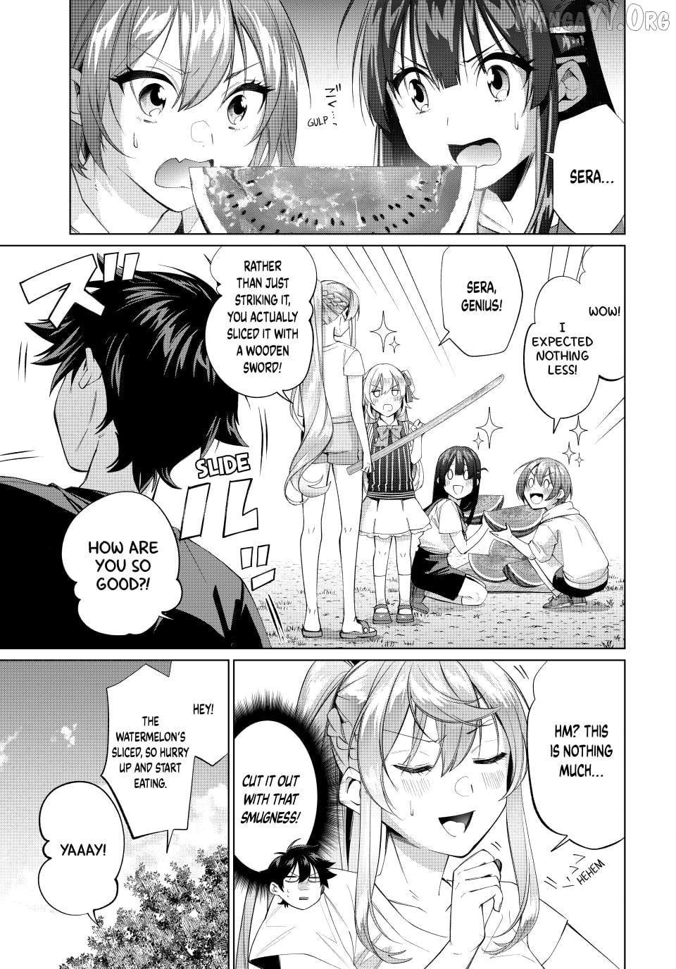 All My Neighbors are Convinced the Female Knight from My Rice Field Is My Wife Chapter 63 - page 9