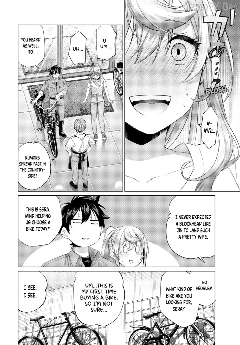 All My Neighbors are Convinced the Female Knight from My Rice Field Is My Wife Chapter 64 - page 14