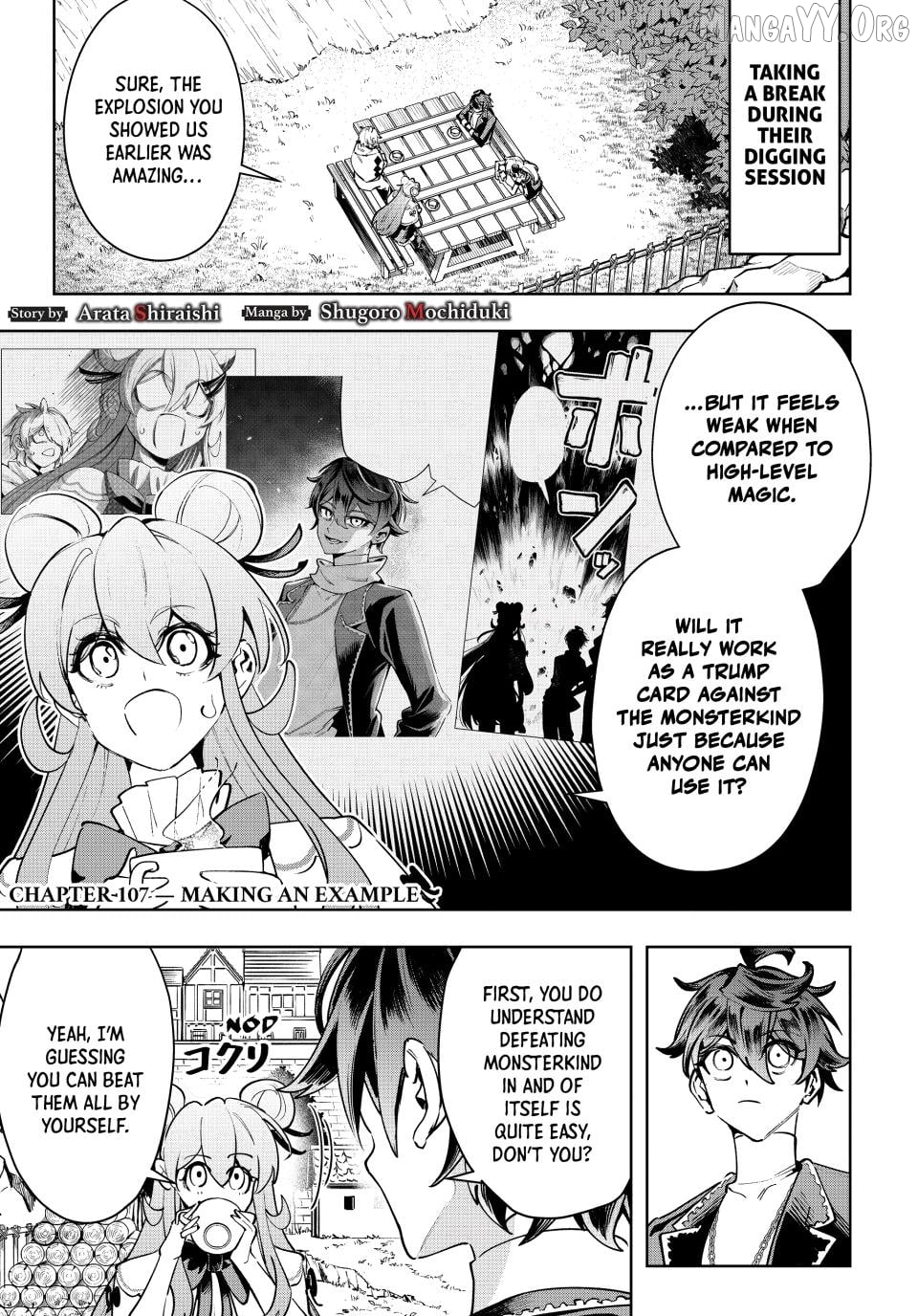 Majutsu Guild Sousui ~Umarekawatte Imasara Yarinaosu Nidome no Gakuin Seikatsu~ Chapter 107 - page 1