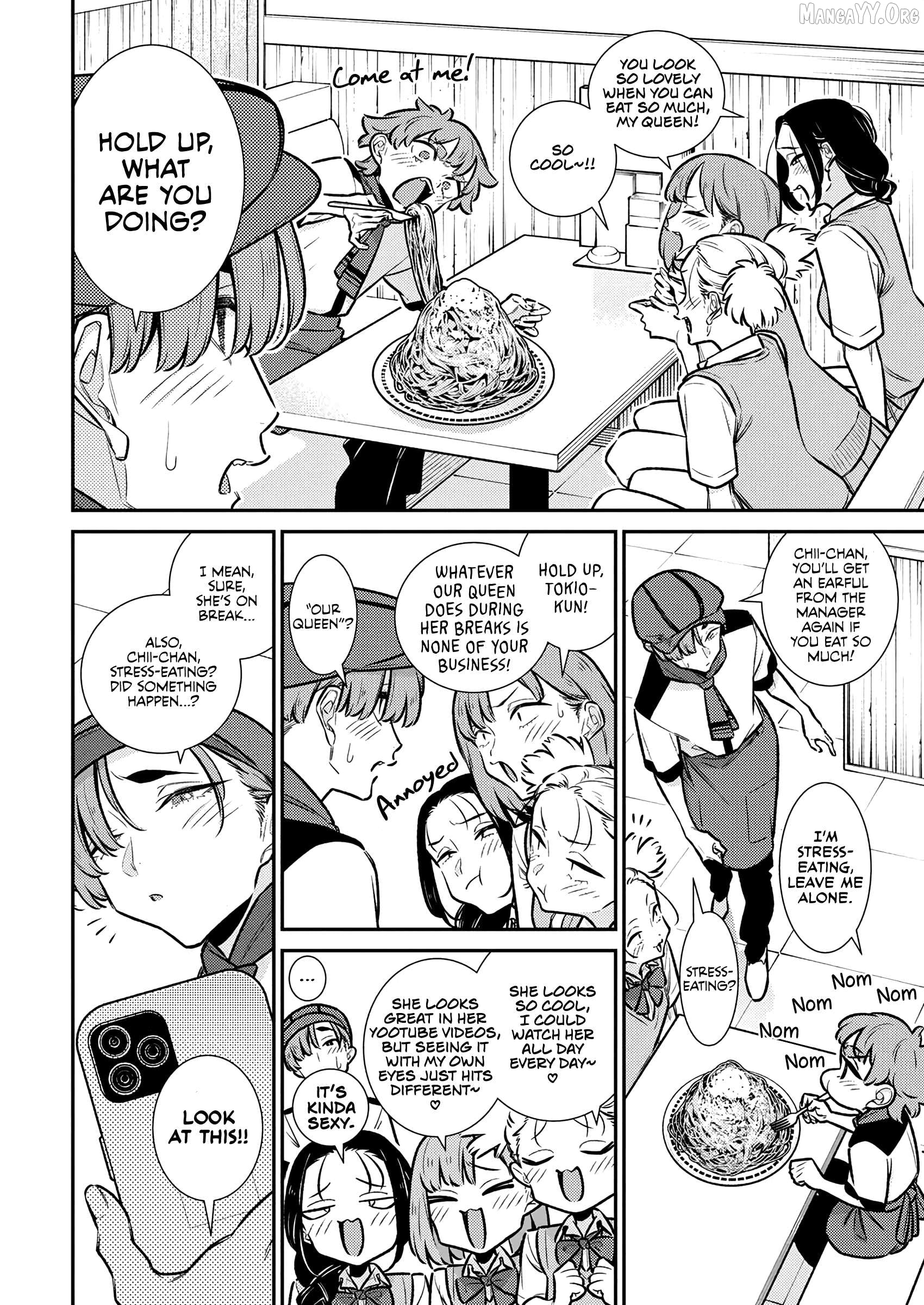Yancha Gal No Anjou-San Chapter 215 - page 2