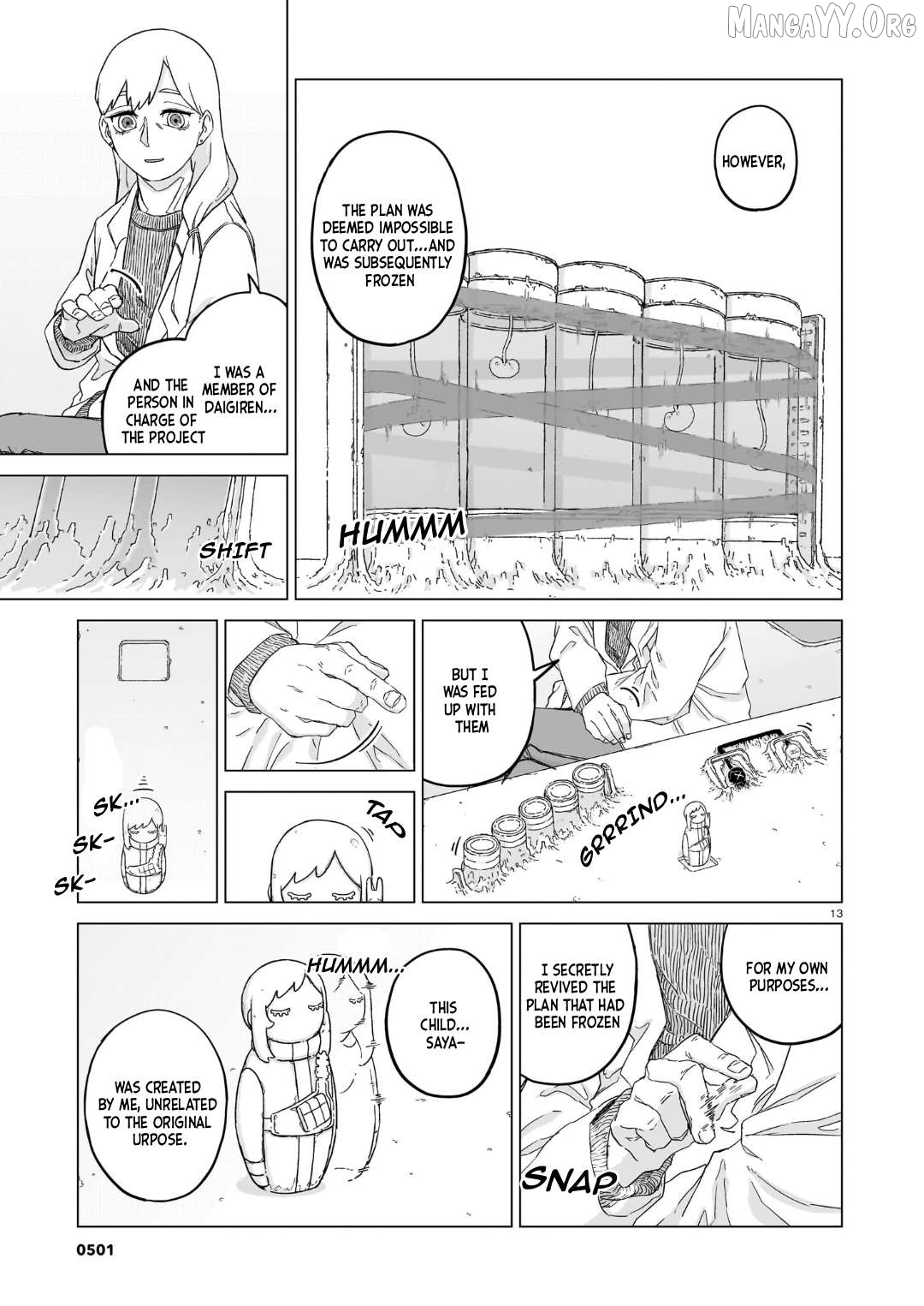 Usuzumi no Hate Chapter 36 - page 13