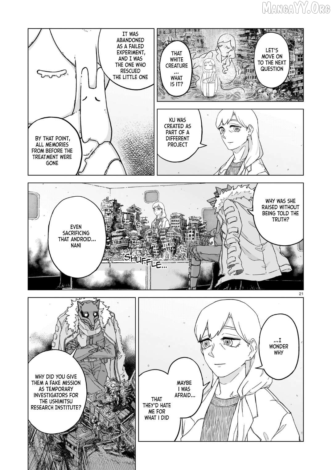 Usuzumi no Hate Chapter 36 - page 21
