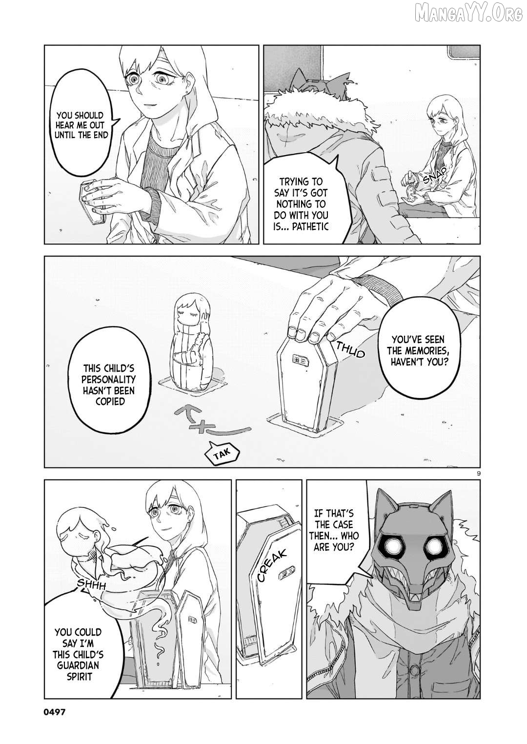 Usuzumi no Hate Chapter 36 - page 9