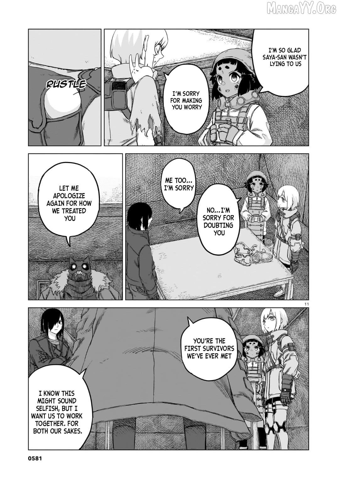 Usuzumi no Hate Chapter 37 - page 11