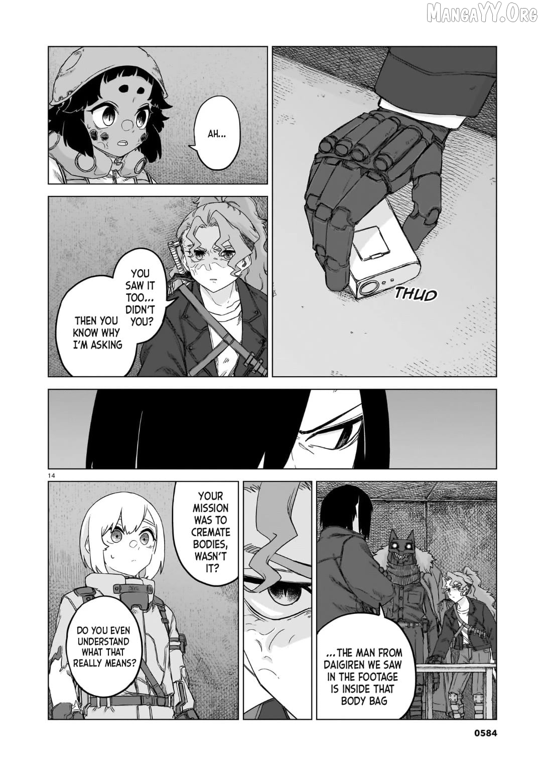 Usuzumi no Hate Chapter 37 - page 14