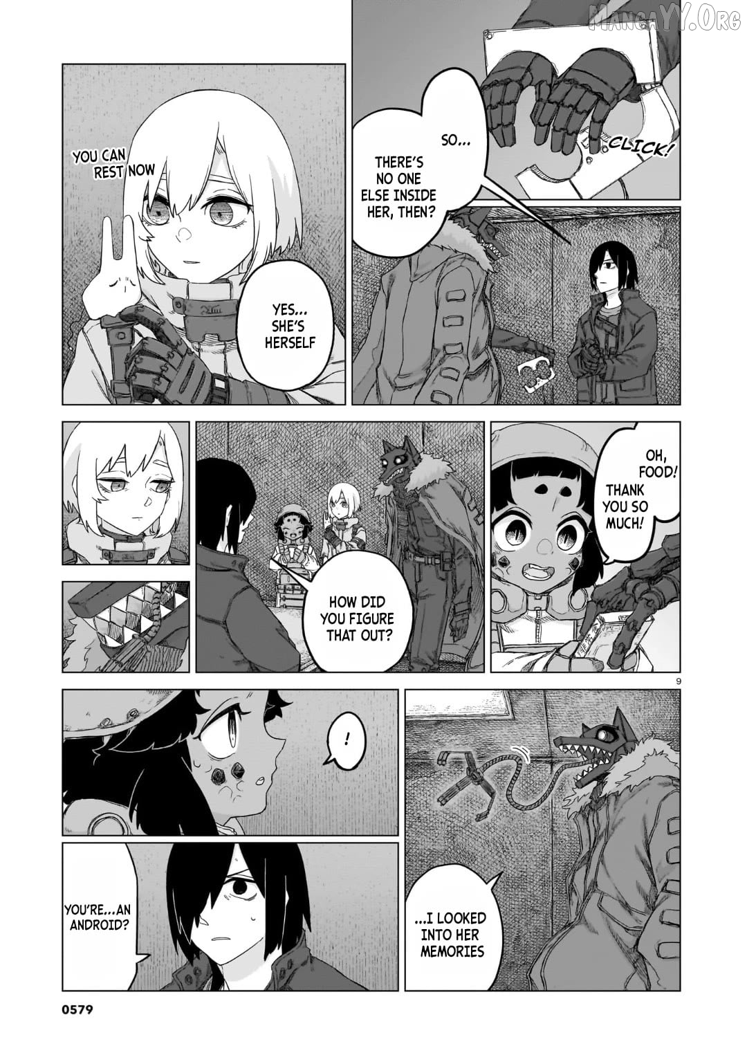 Usuzumi no Hate Chapter 37 - page 9