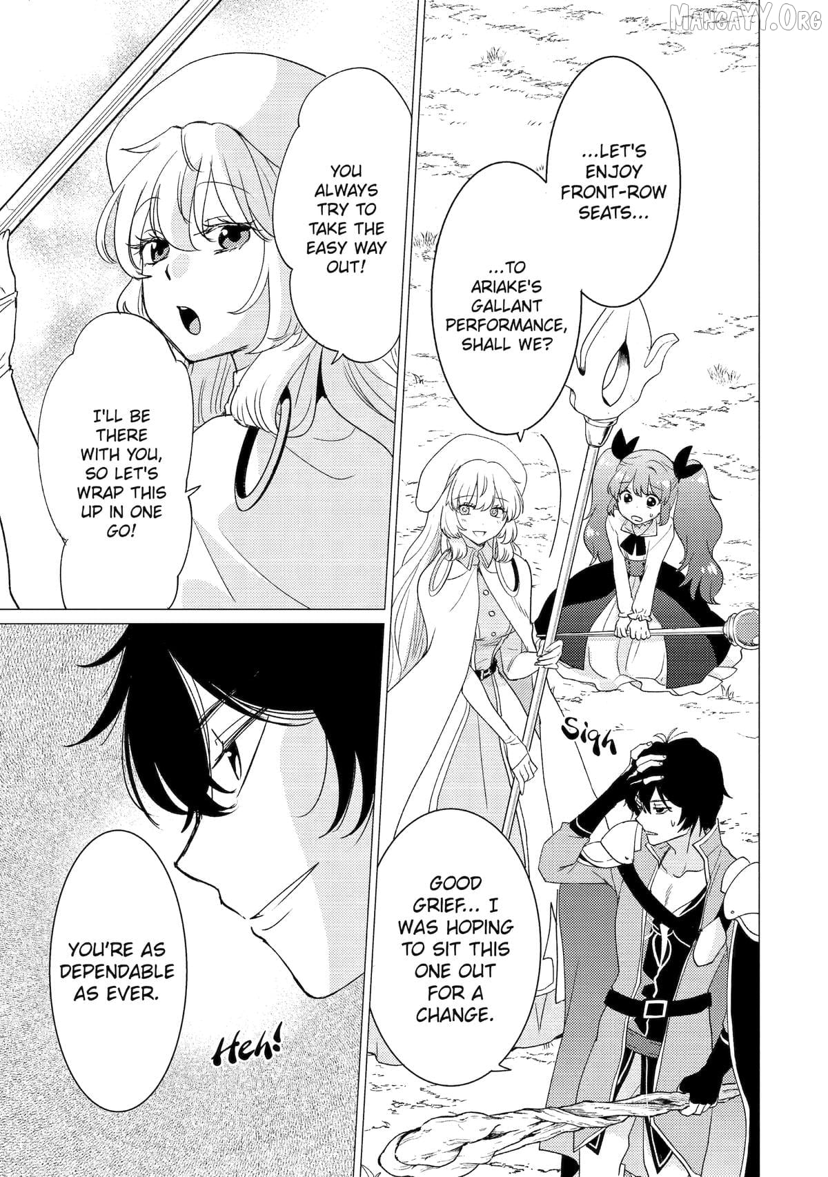 I'm Glad They Kicked Me From The Hero's Party.. But Why're you following me, Great Saintess? Chapter 55 - page 17
