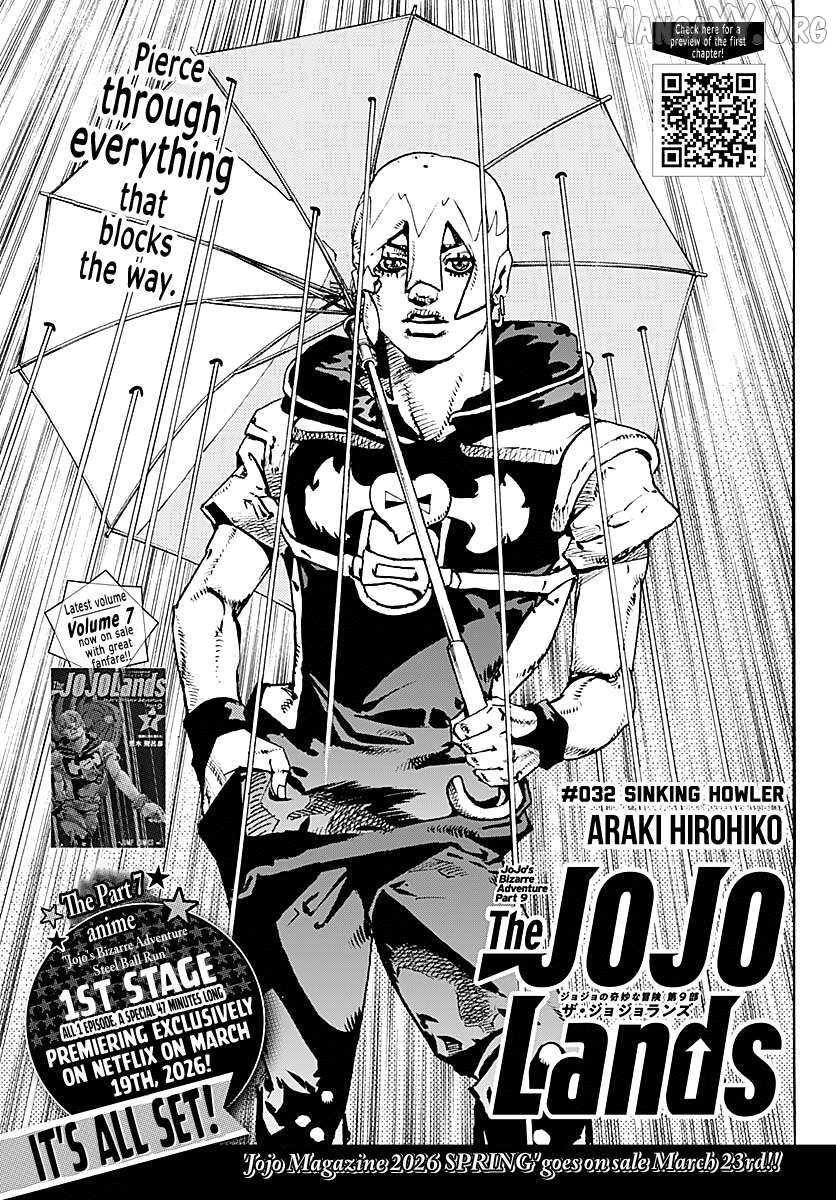 Jojo's Bizarre Adventure Part 9 - The Jojolands Chapter 32 - page 1