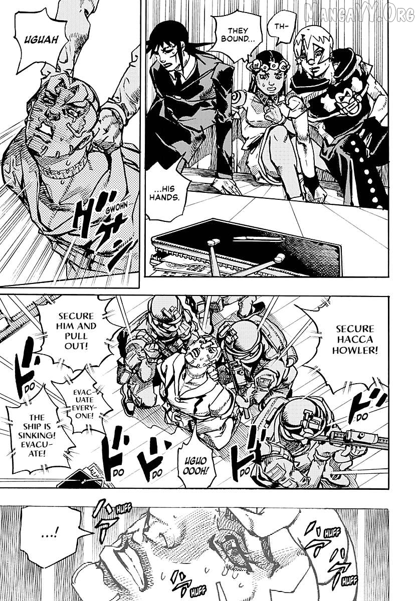 Jojo's Bizarre Adventure Part 9 - The Jojolands Chapter 32 - page 21