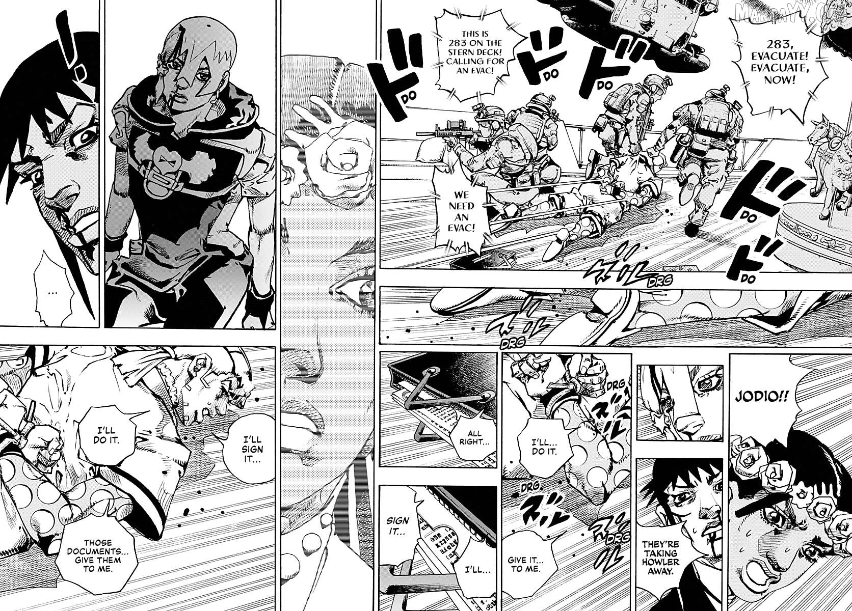 Jojo's Bizarre Adventure Part 9 - The Jojolands Chapter 32 - page 22