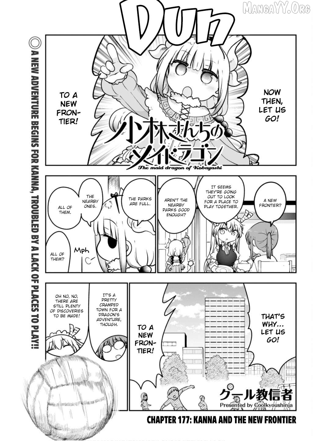 Kobayashi-San Chi No Maid Dragon Chapter 177 - page 1