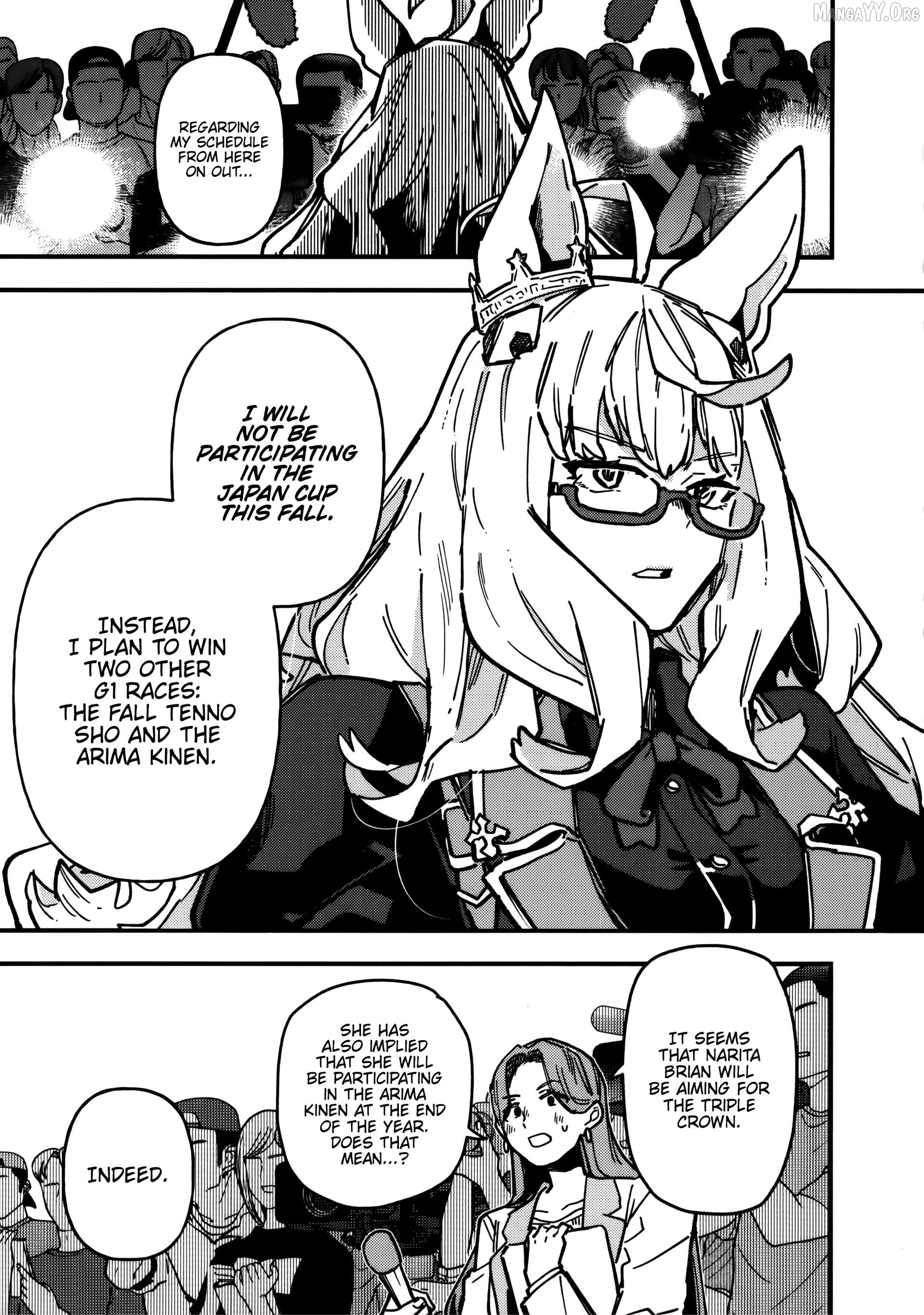 Uma Musume Pretty Derby Star Blossom Chapter 36 - page 3