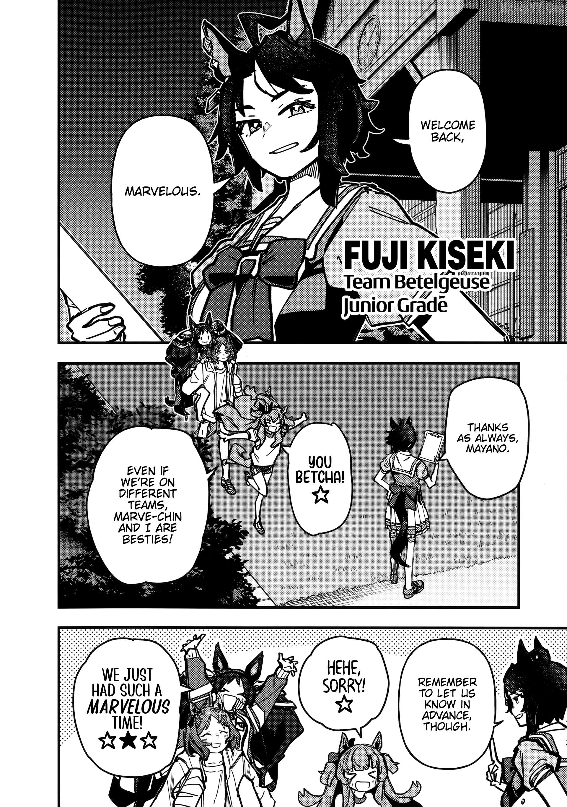 Uma Musume Pretty Derby Star Blossom Chapter 38 - page 14