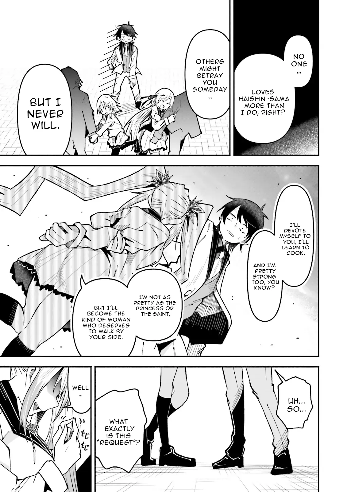 Isekai De Haishin Katsudou Wo Shitara Tairyou No Yandere Shinja Wo Umidashite Shimatta Ken Chapter 59.2 - page 11