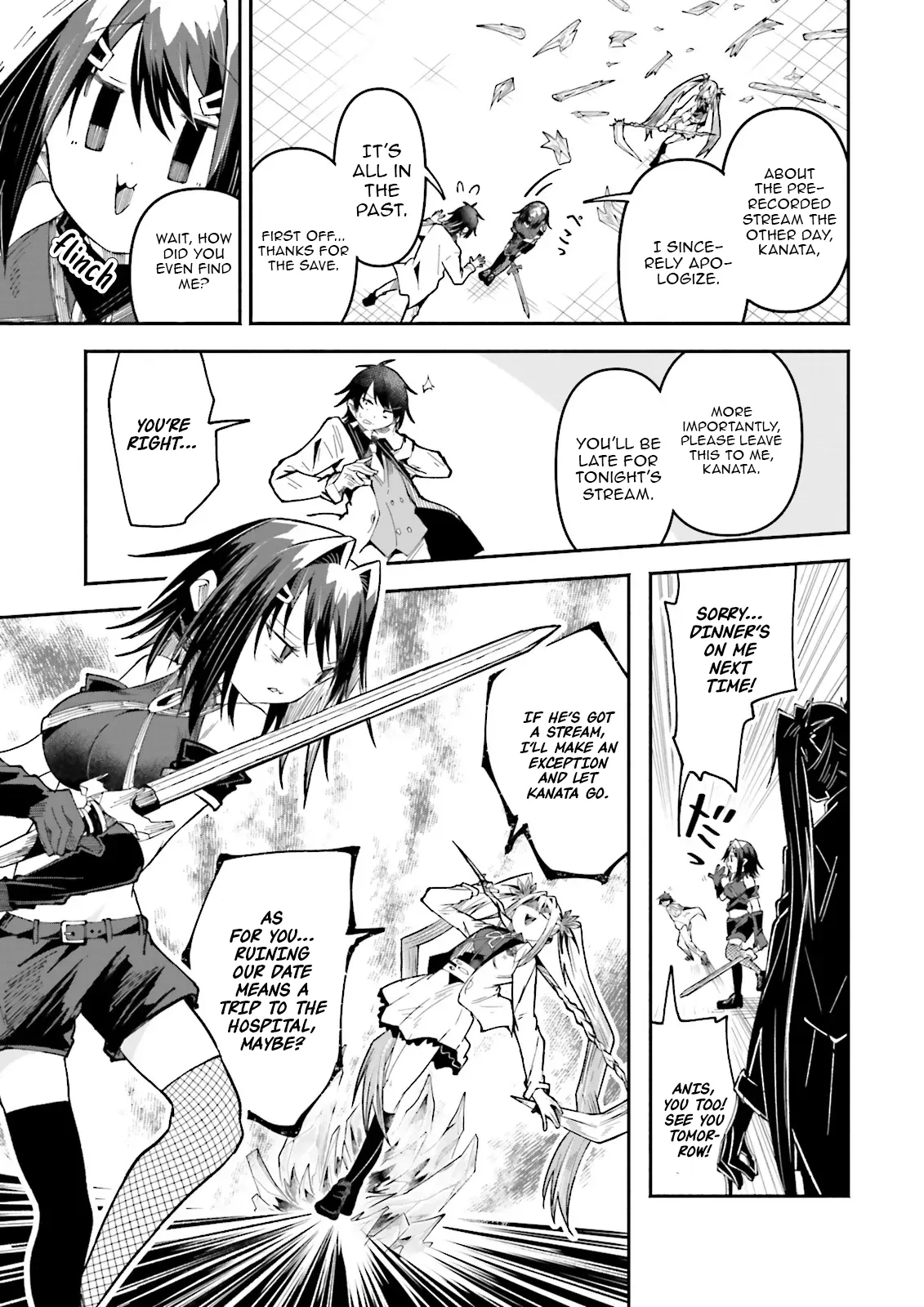 Isekai De Haishin Katsudou Wo Shitara Tairyou No Yandere Shinja Wo Umidashite Shimatta Ken Chapter 60.2 - page 2