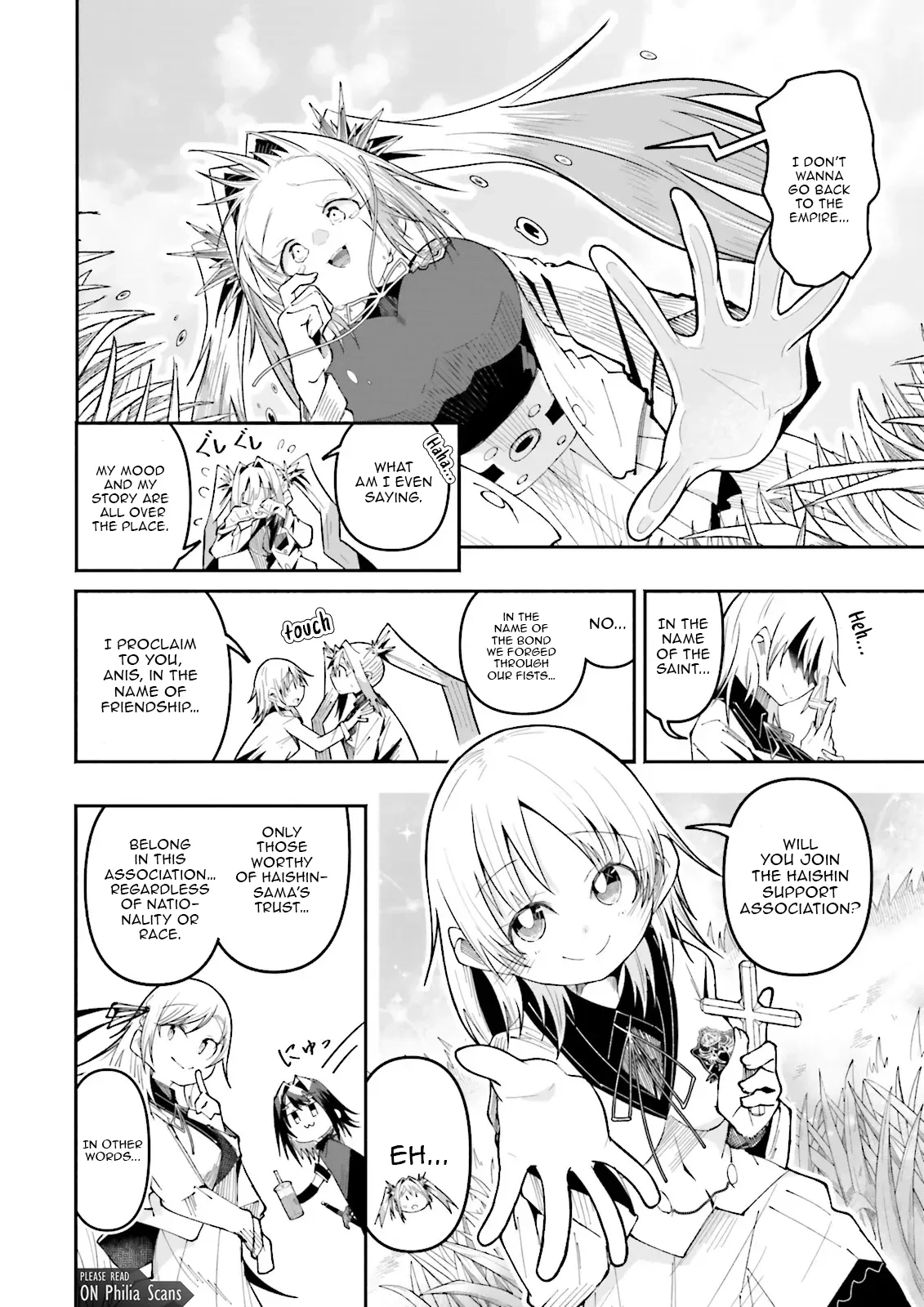 Isekai De Haishin Katsudou Wo Shitara Tairyou No Yandere Shinja Wo Umidashite Shimatta Ken Chapter 61.1 - page 10