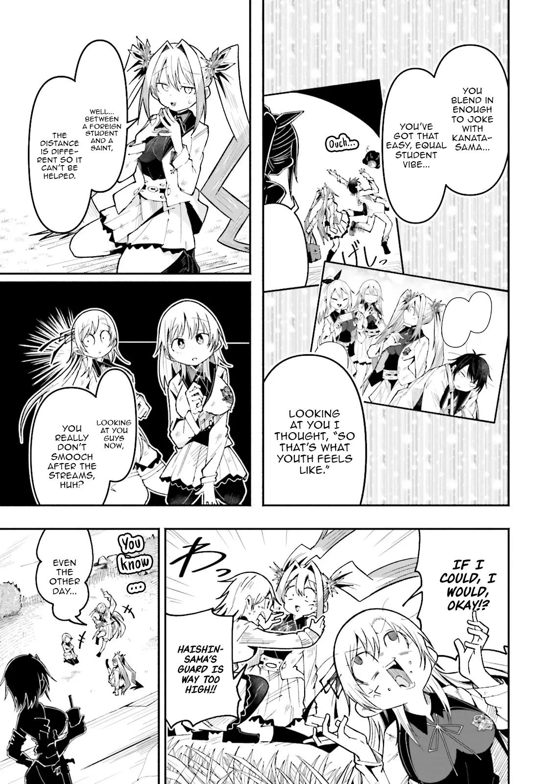 Isekai De Haishin Katsudou Wo Shitara Tairyou No Yandere Shinja Wo Umidashite Shimatta Ken Chapter 61.1 - page 7