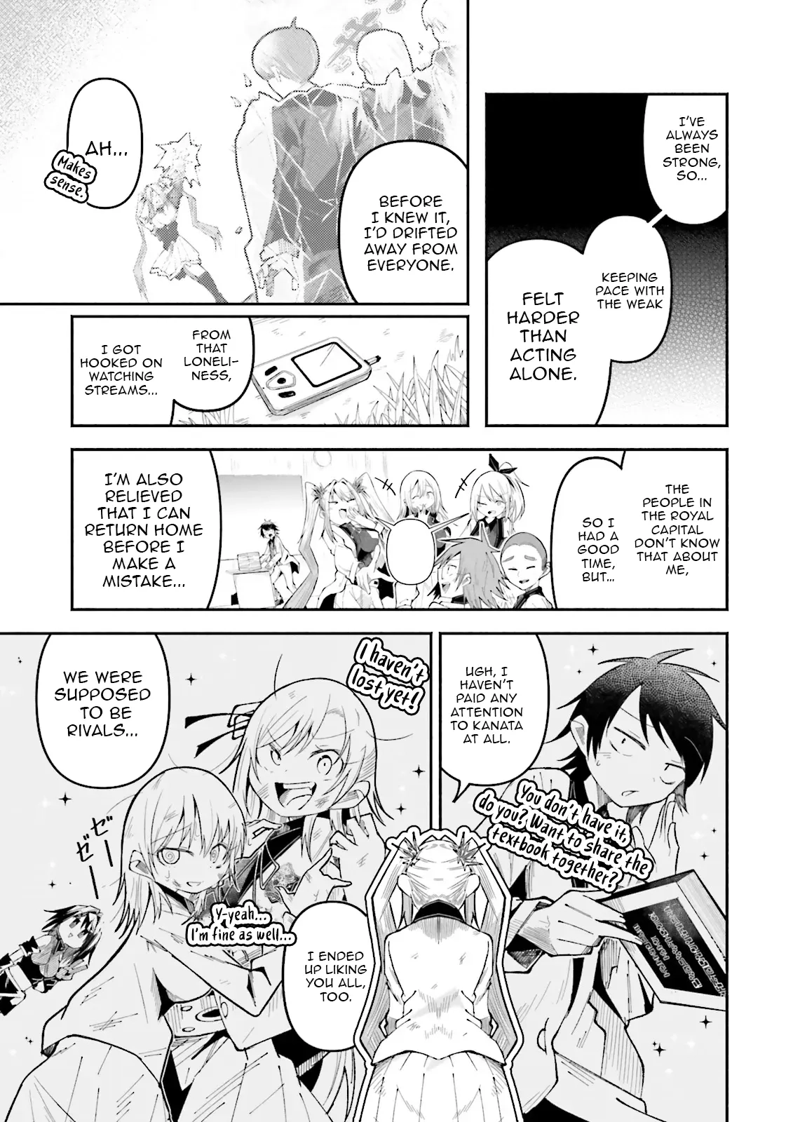 Isekai De Haishin Katsudou Wo Shitara Tairyou No Yandere Shinja Wo Umidashite Shimatta Ken Chapter 61.1 - page 9
