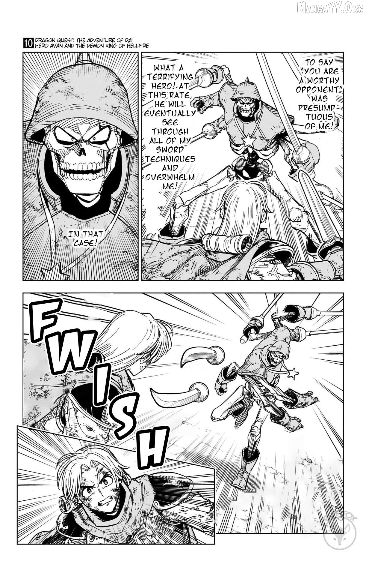 Dragon Quest The Great Adventure Of Dai – Avan The Brave And The Demon King Of Hellfire Chapter 37 - page 36