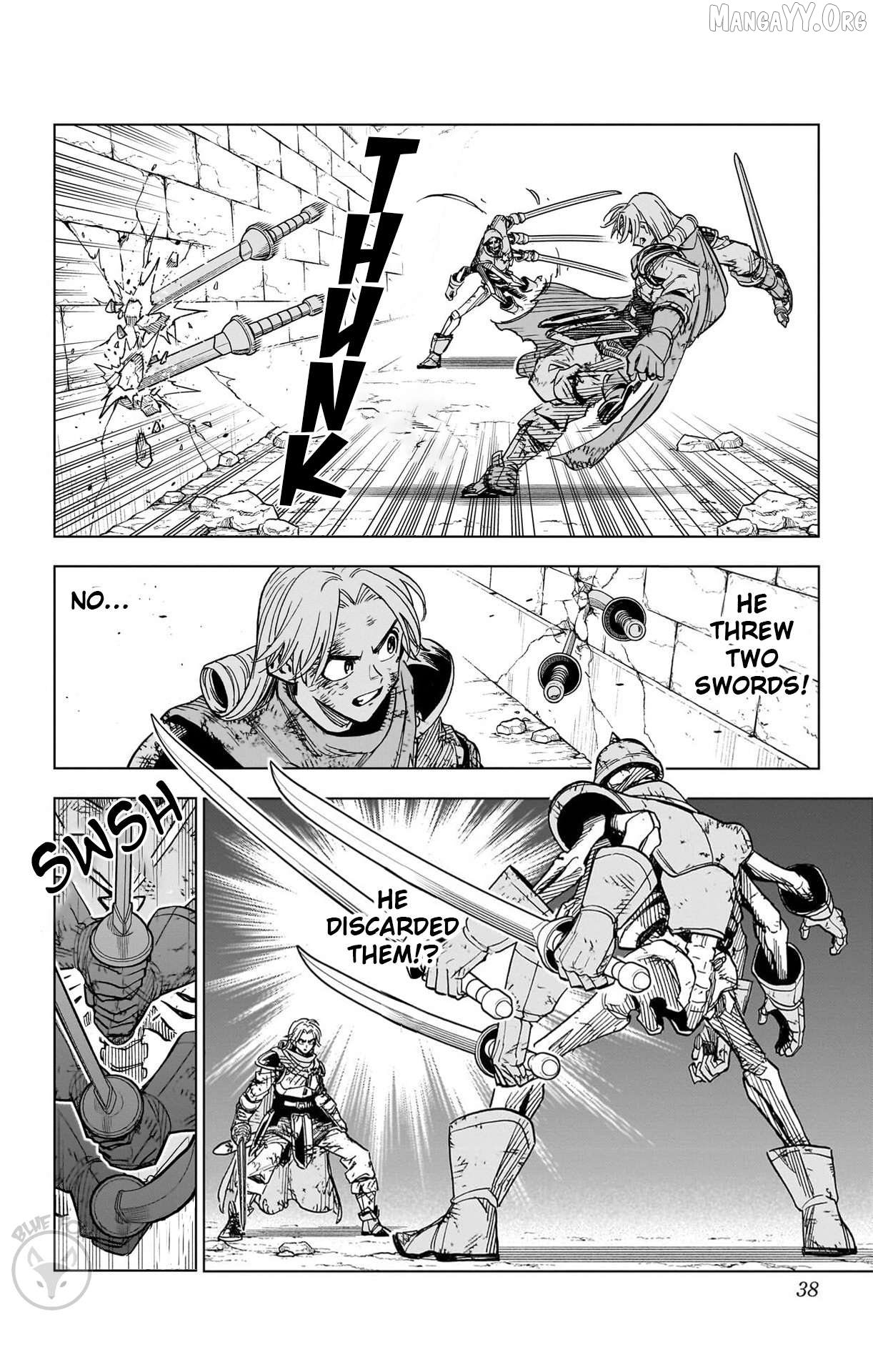 Dragon Quest The Great Adventure Of Dai – Avan The Brave And The Demon King Of Hellfire Chapter 37 - page 37