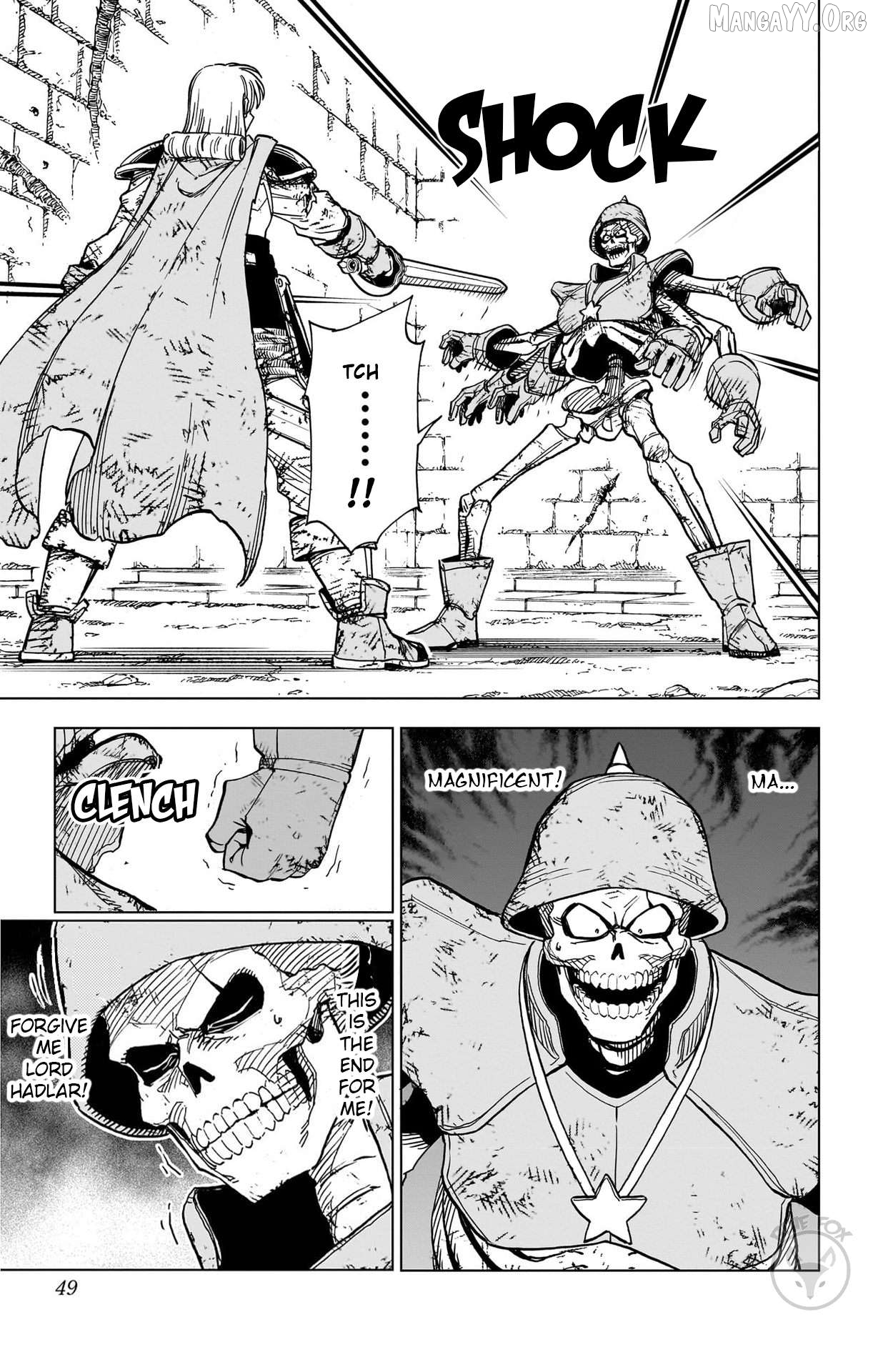Dragon Quest The Great Adventure Of Dai – Avan The Brave And The Demon King Of Hellfire Chapter 37 - page 47
