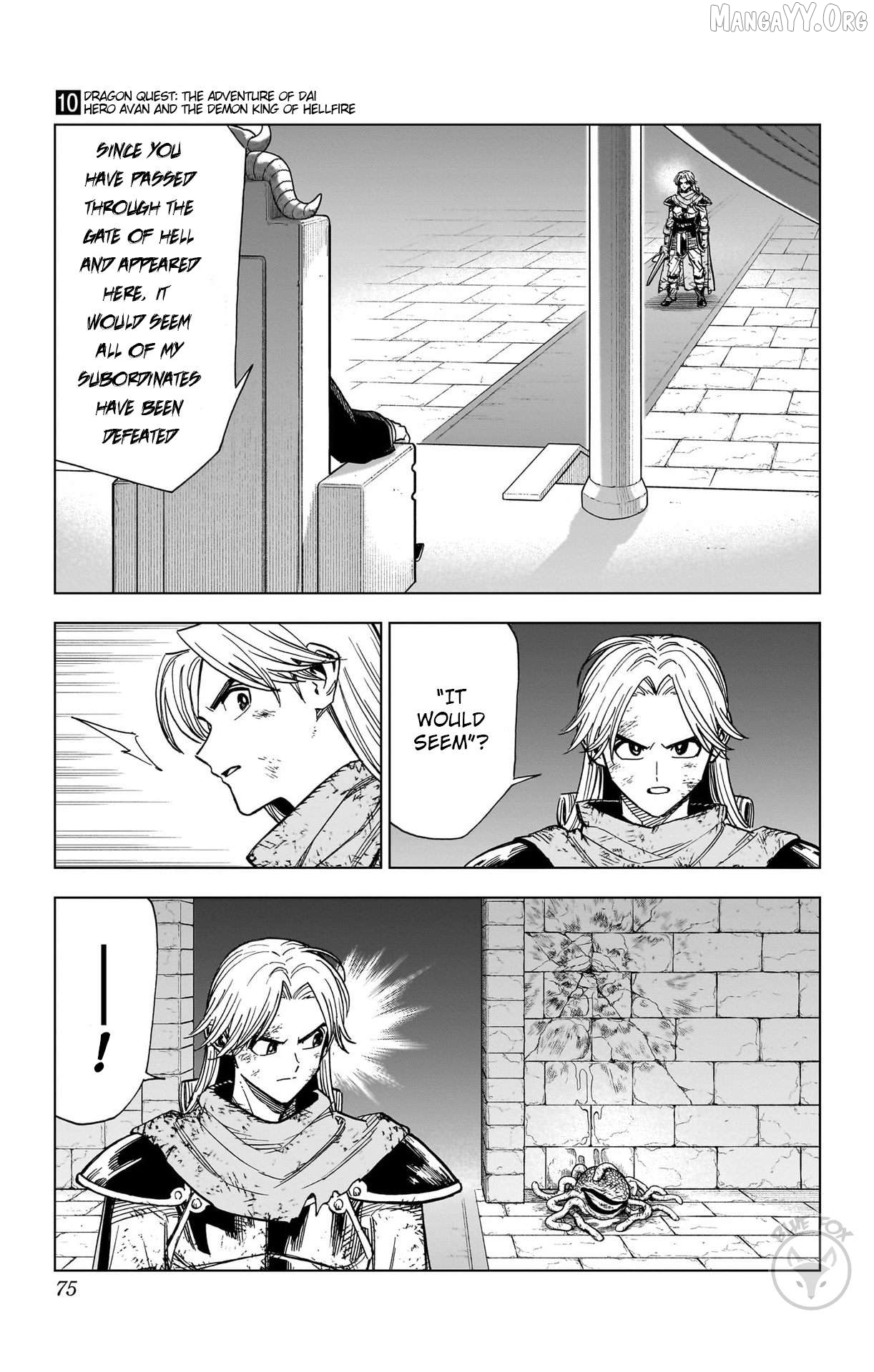 Dragon Quest The Great Adventure Of Dai – Avan The Brave And The Demon King Of Hellfire Chapter 38 - page 20