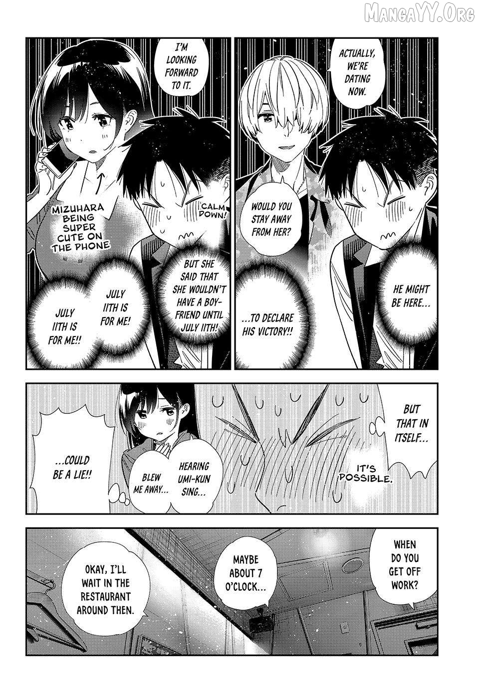 Kanojo, Okarishimasu Chapter 408 - page 14
