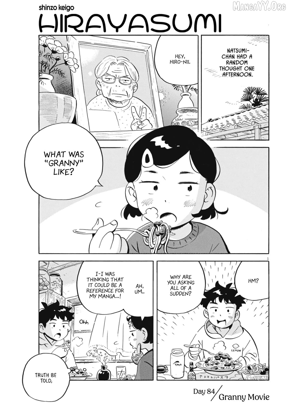 Hirayasumi - Manga Chapter 84 - page 1