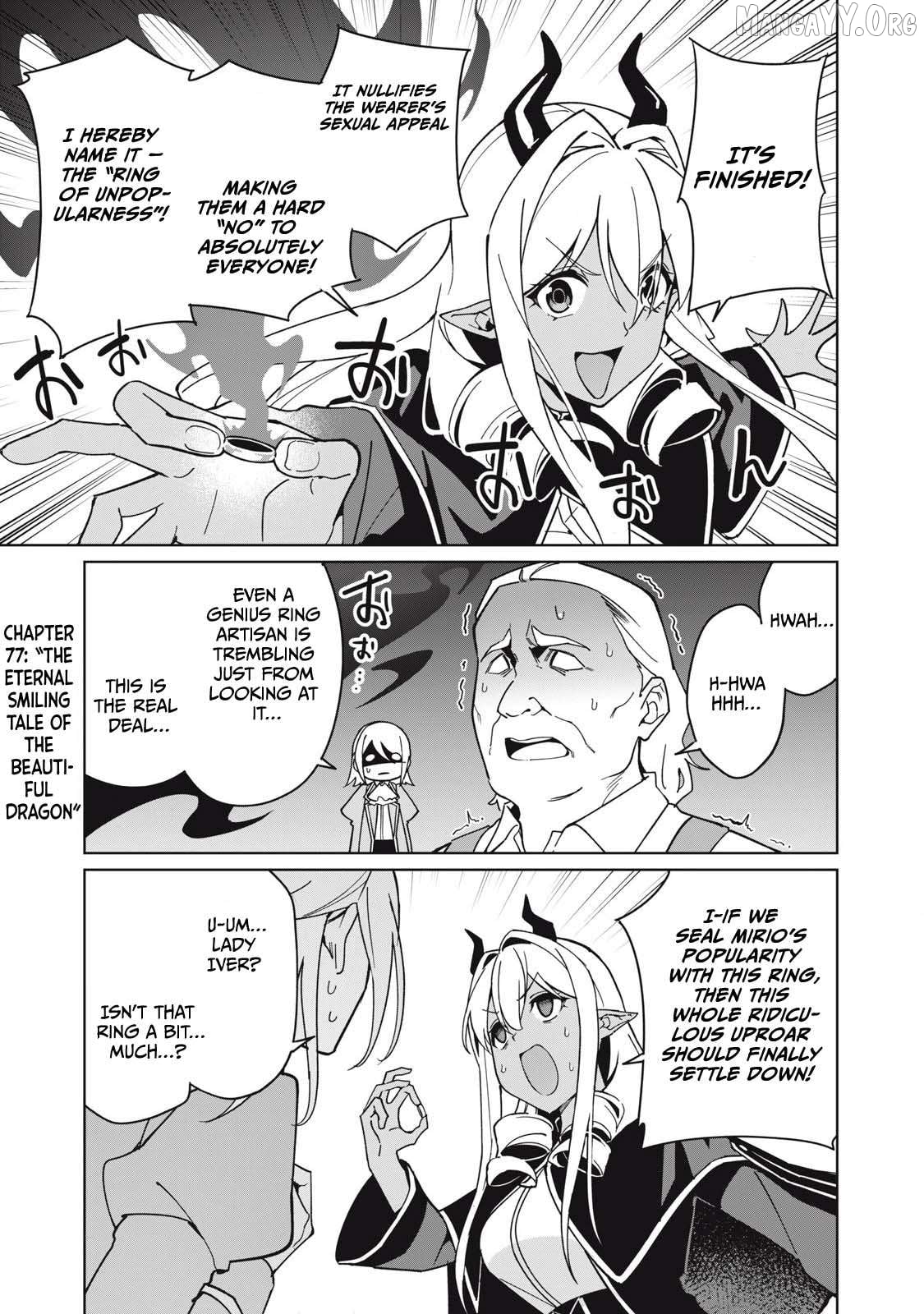 A Story About A Hero Exterminating A Dragon-Class Beautiful Girl Demon Queen, Who Has Very Low Self-Esteem, With Love! Chapter 77 - page 2