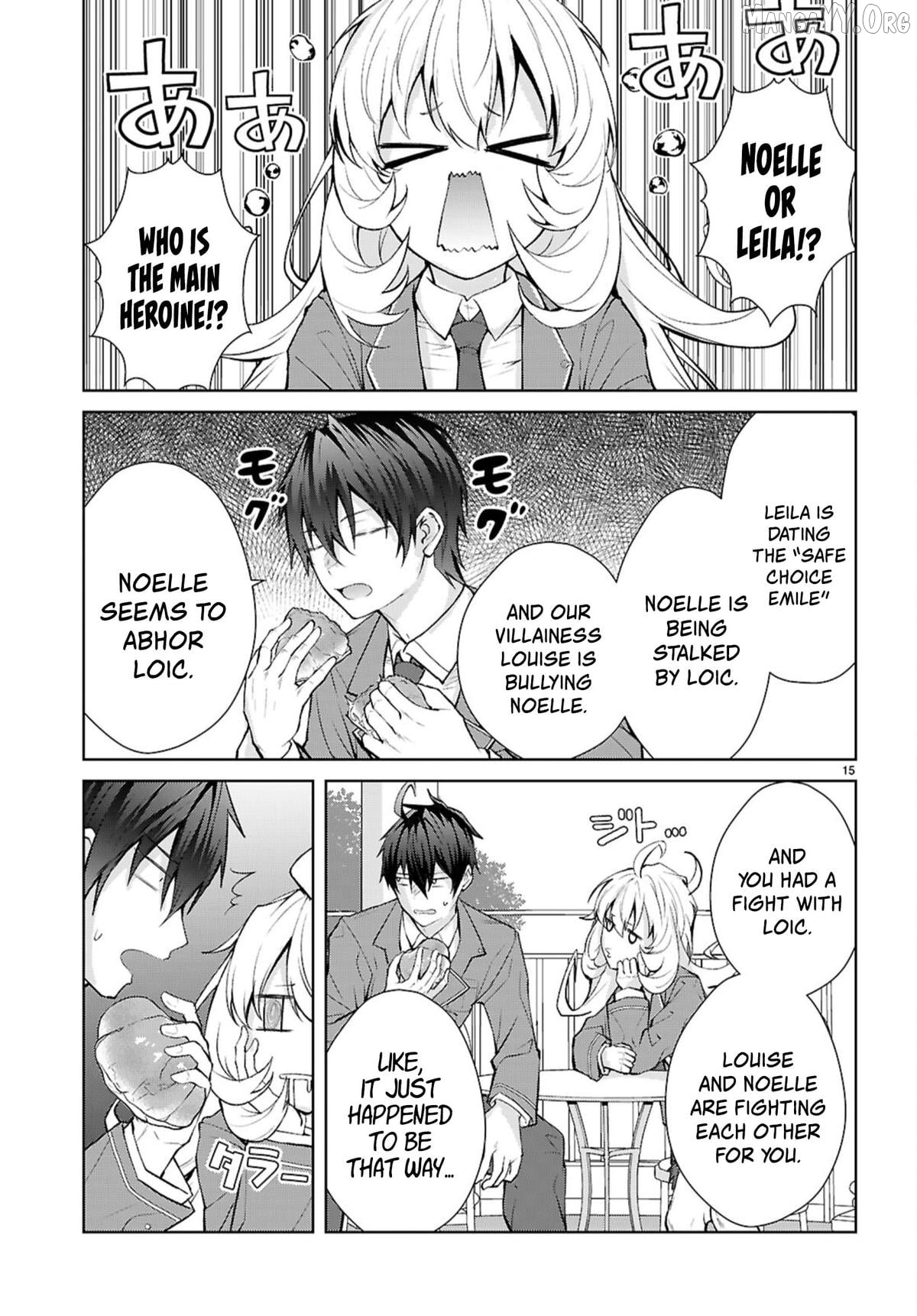 The World of Otome Games is Tough For Mobs Chapter 72 - page 14