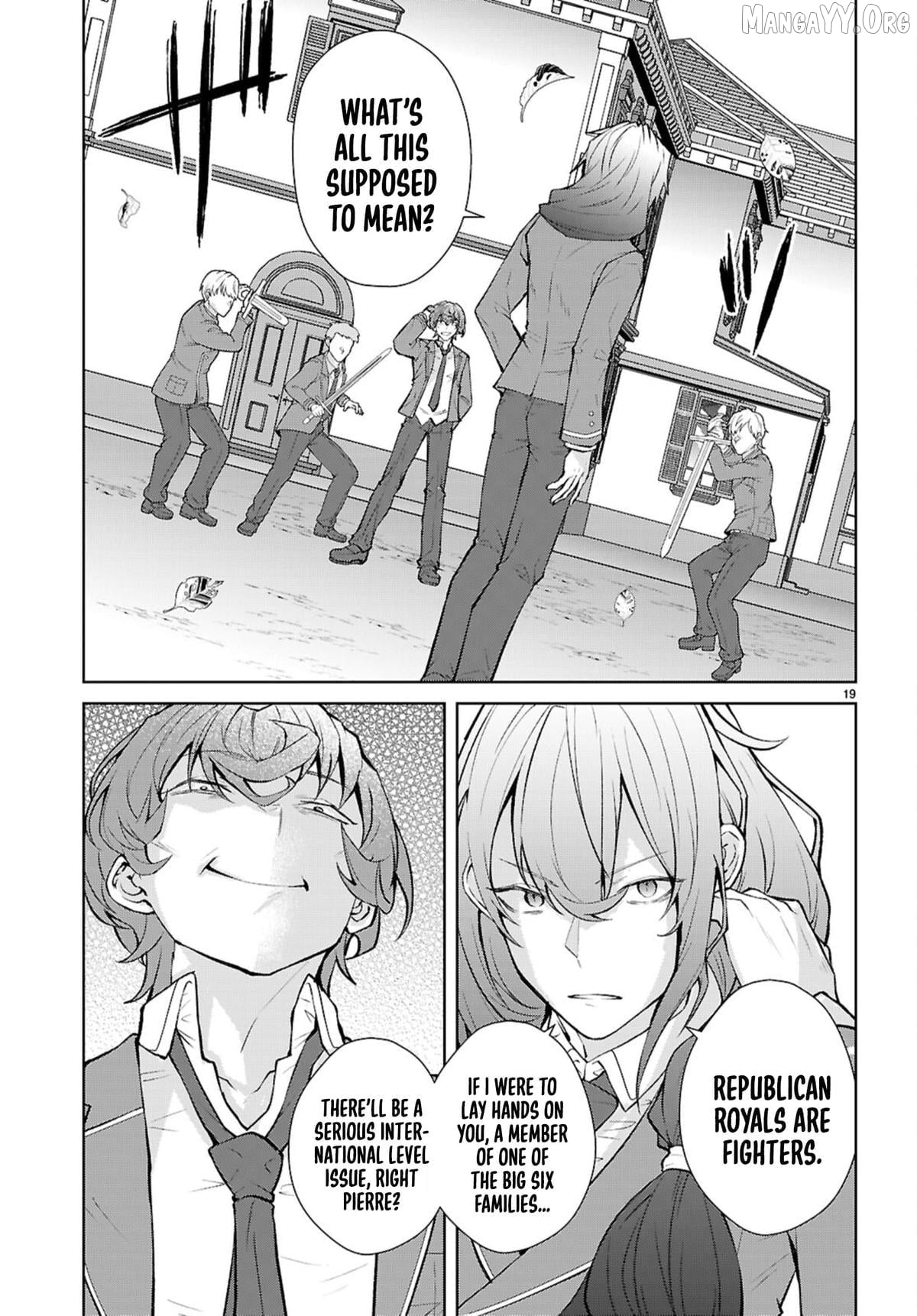 The World of Otome Games is Tough For Mobs Chapter 72 - page 18