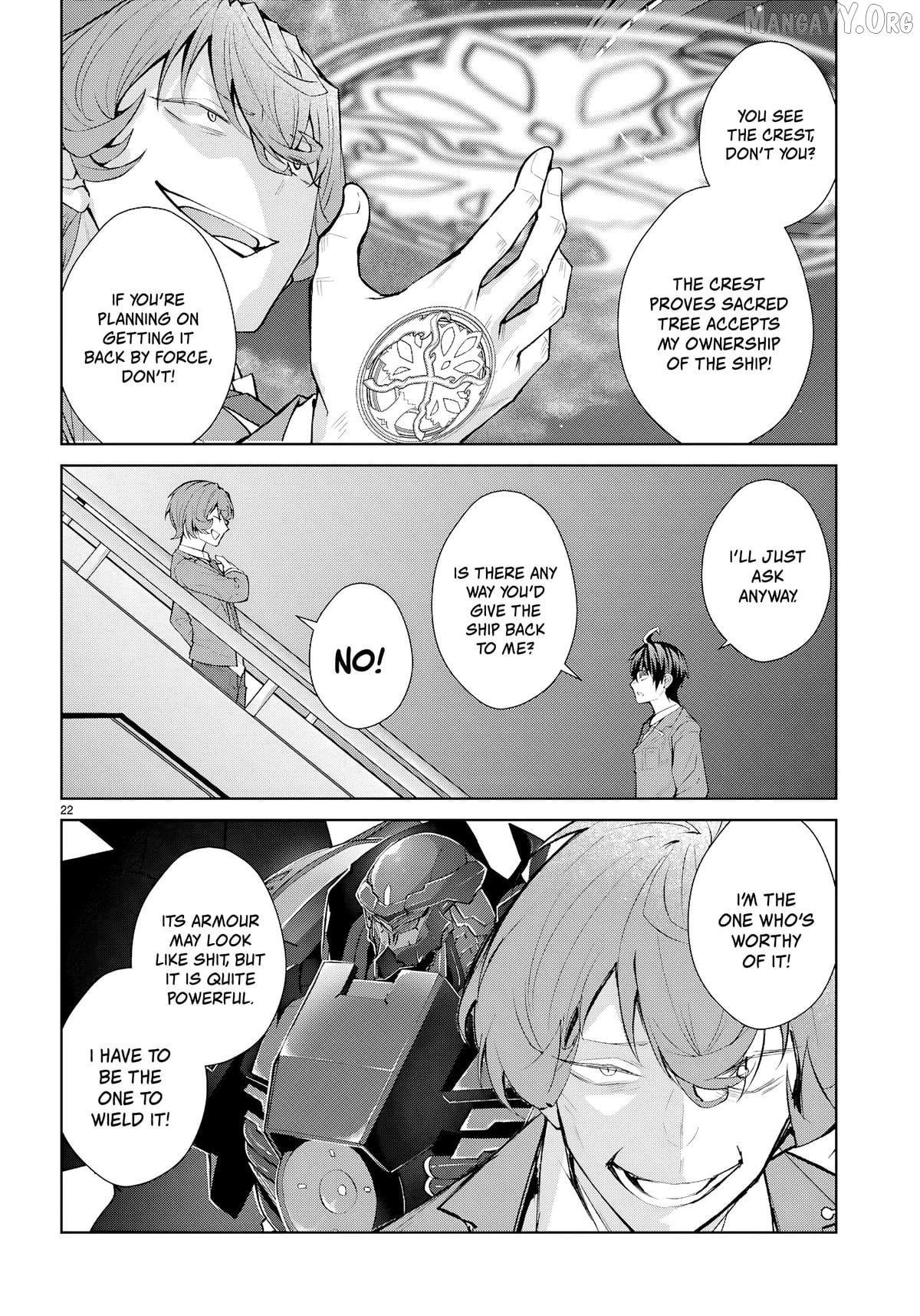 The World of Otome Games is Tough For Mobs Chapter 73 - page 21