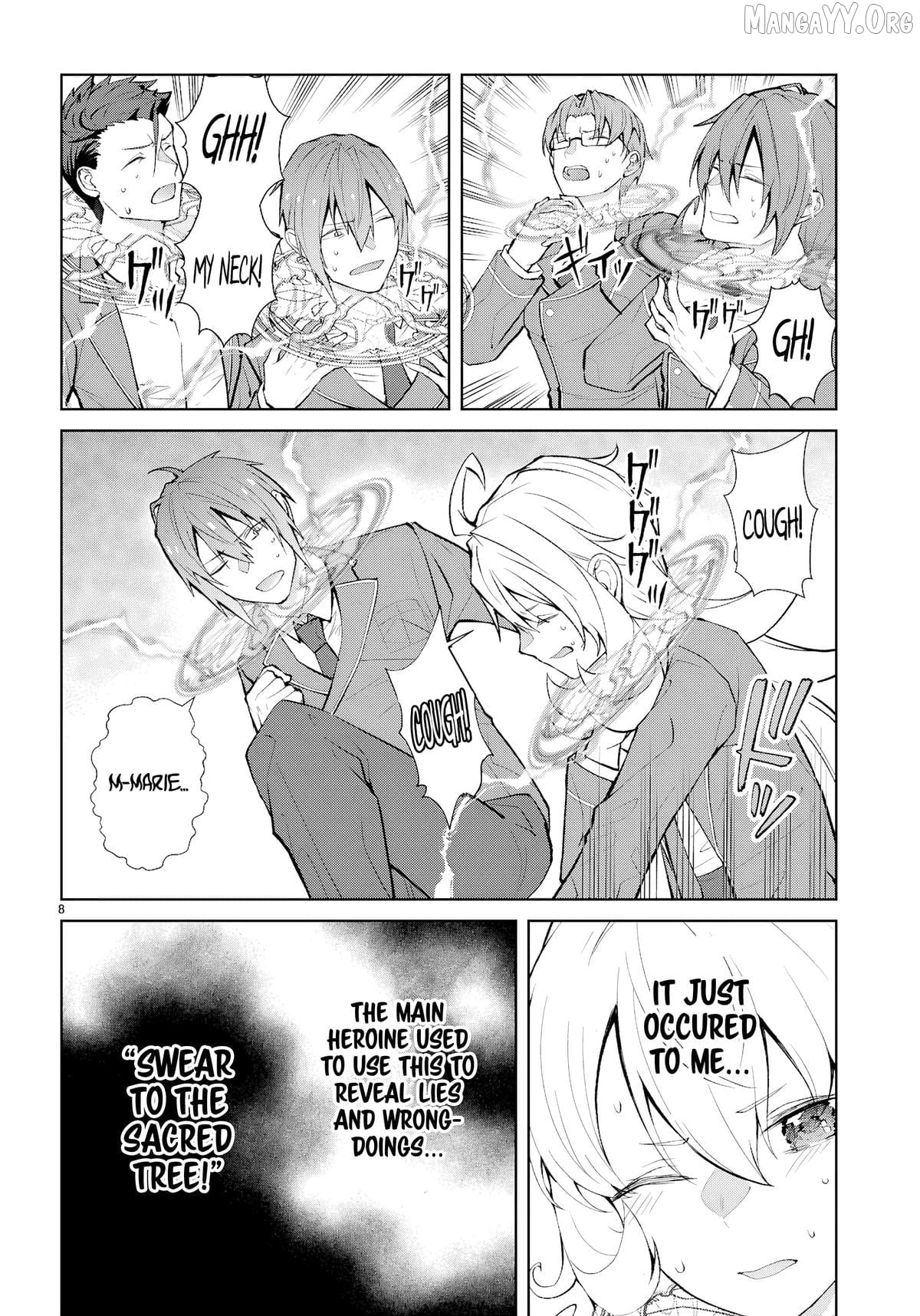 The World of Otome Games is Tough For Mobs Chapter 73 - page 8