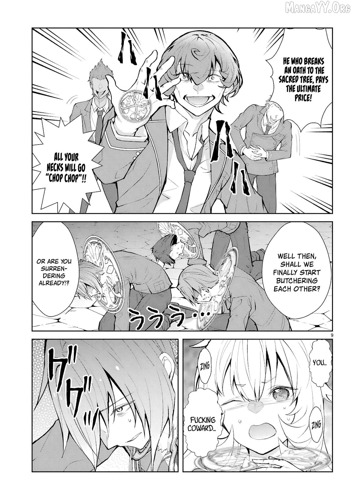 The World of Otome Games is Tough For Mobs Chapter 73 - page 9