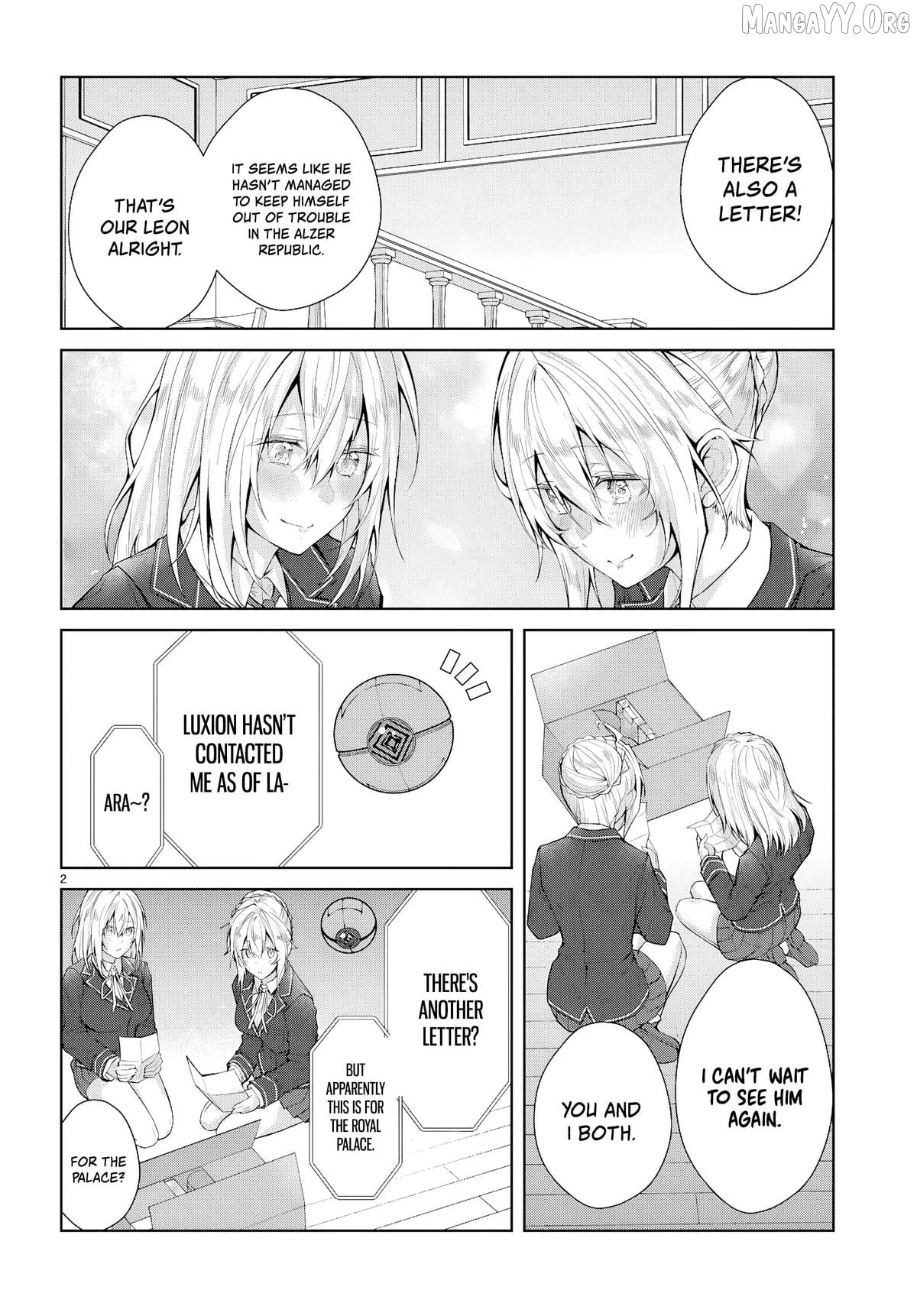 The World of Otome Games is Tough For Mobs Chapter 74 - page 2