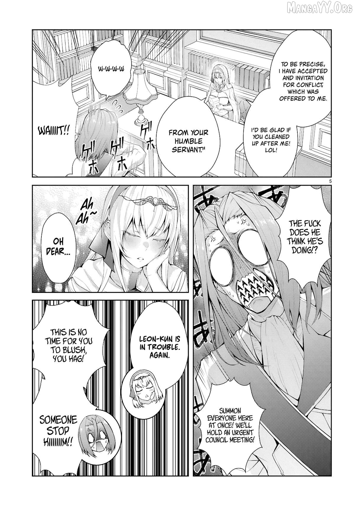 The World of Otome Games is Tough For Mobs Chapter 74 - page 5