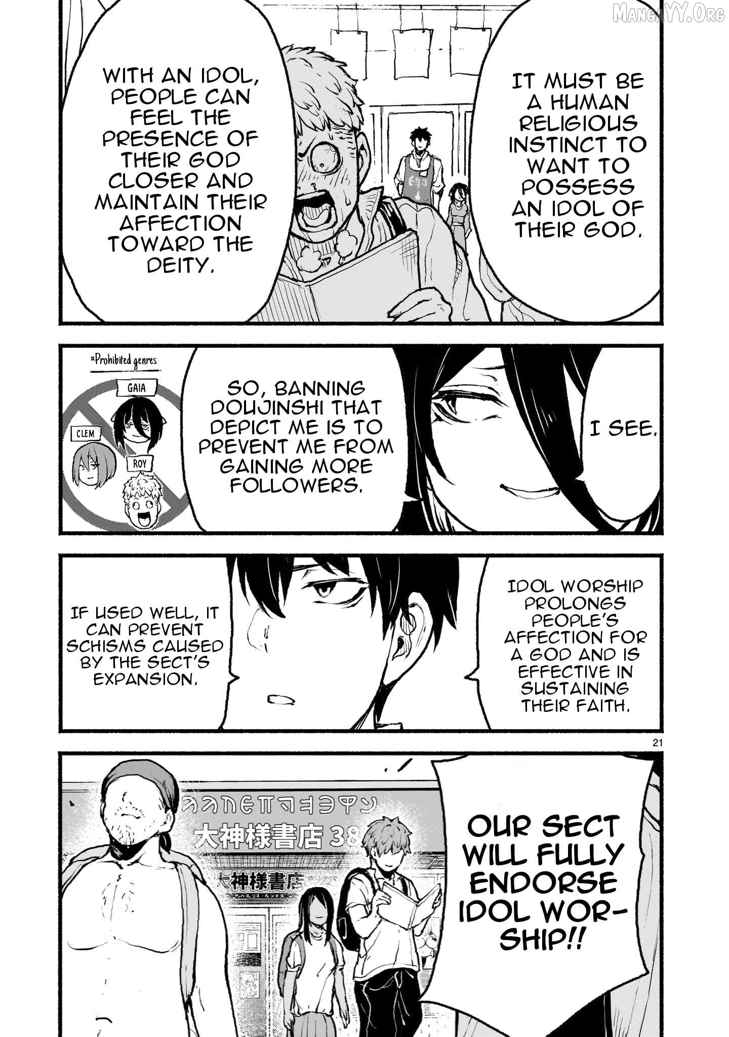Kaminaki Sekai No Kamisama Katsudou Chapter 41 - page 21