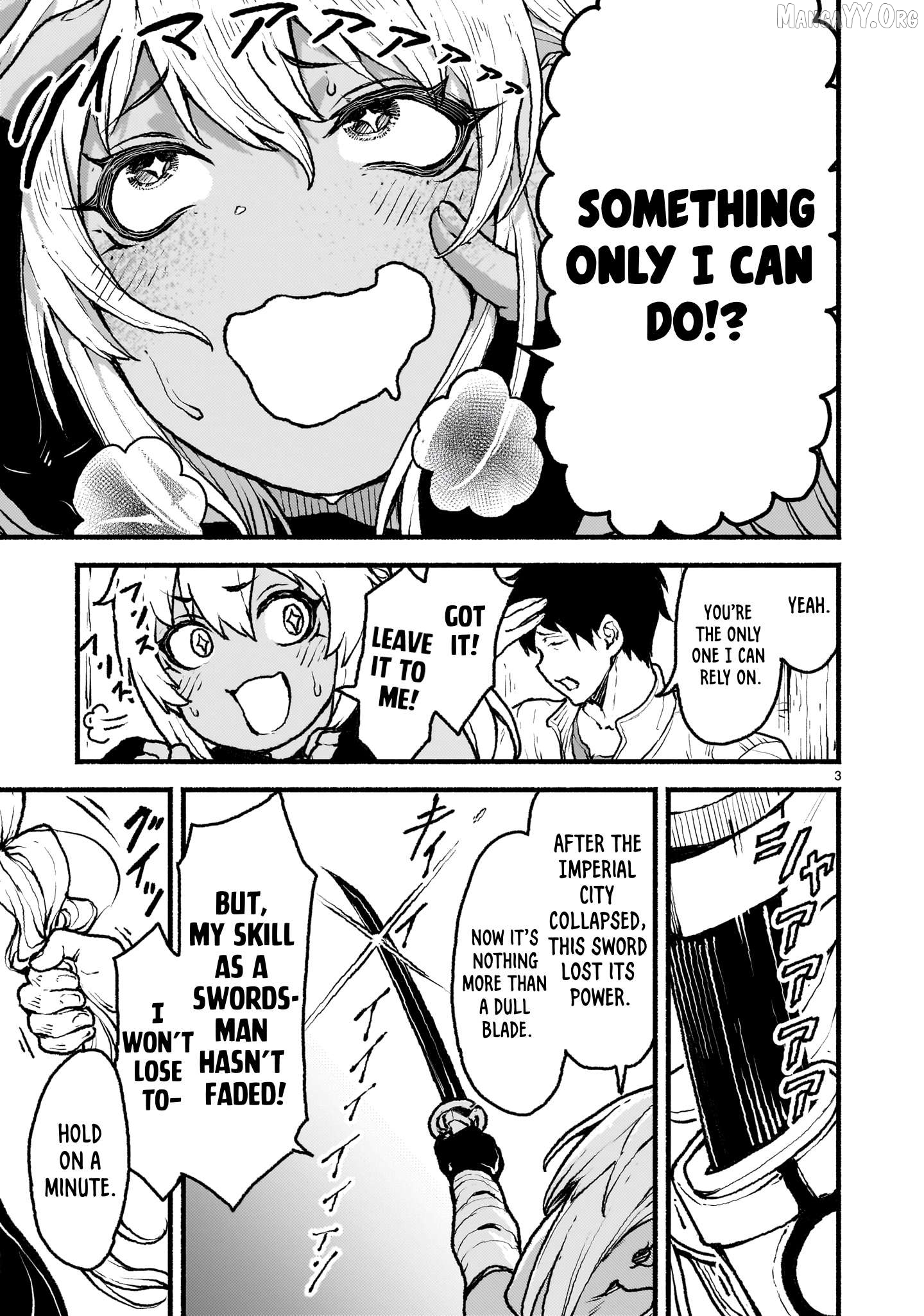Kaminaki Sekai No Kamisama Katsudou Chapter 44 - page 3