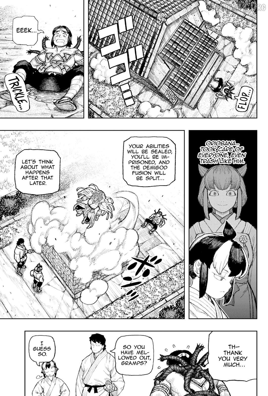 Tsugumomo - Manga Chapter 182.2 - page 8