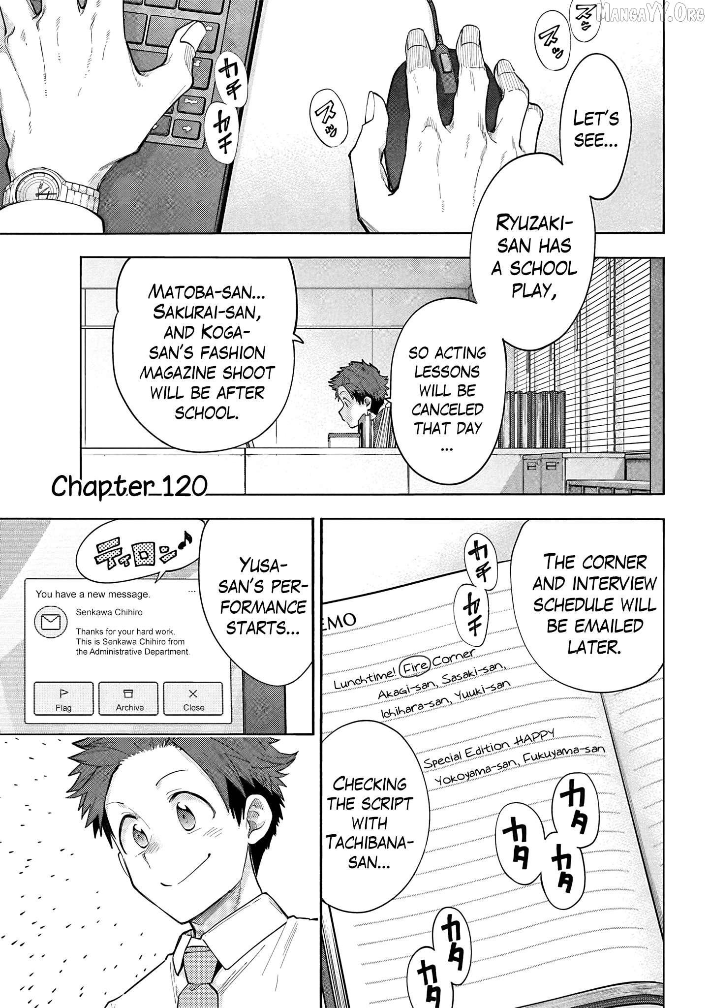 The Idolm@Ster Cinderella Girls - U149 Chapter 123 - page 1