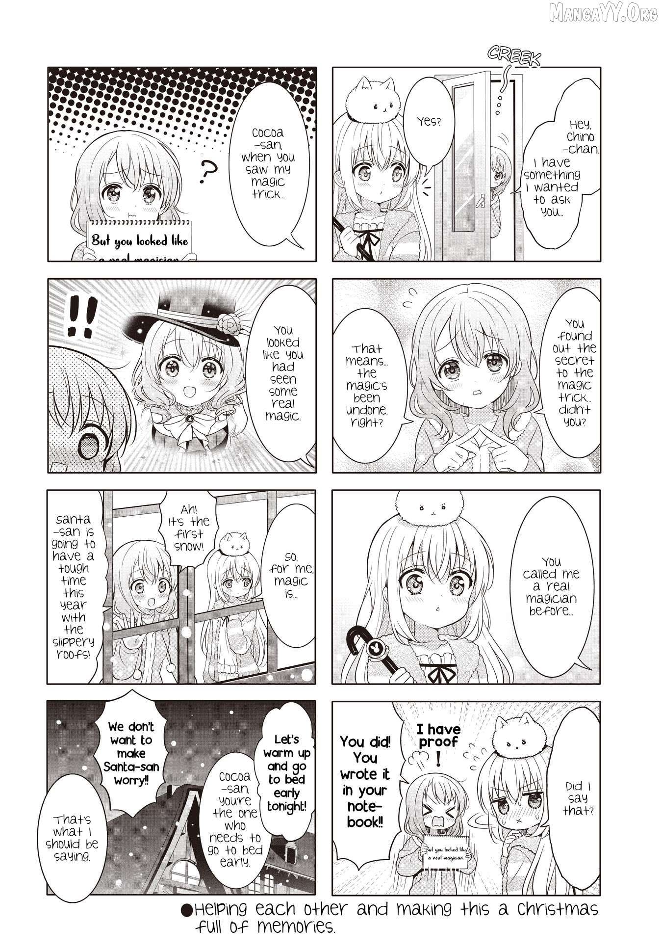 Gochuumon wa Usagi Desu ka? Chapter 183 - page 10